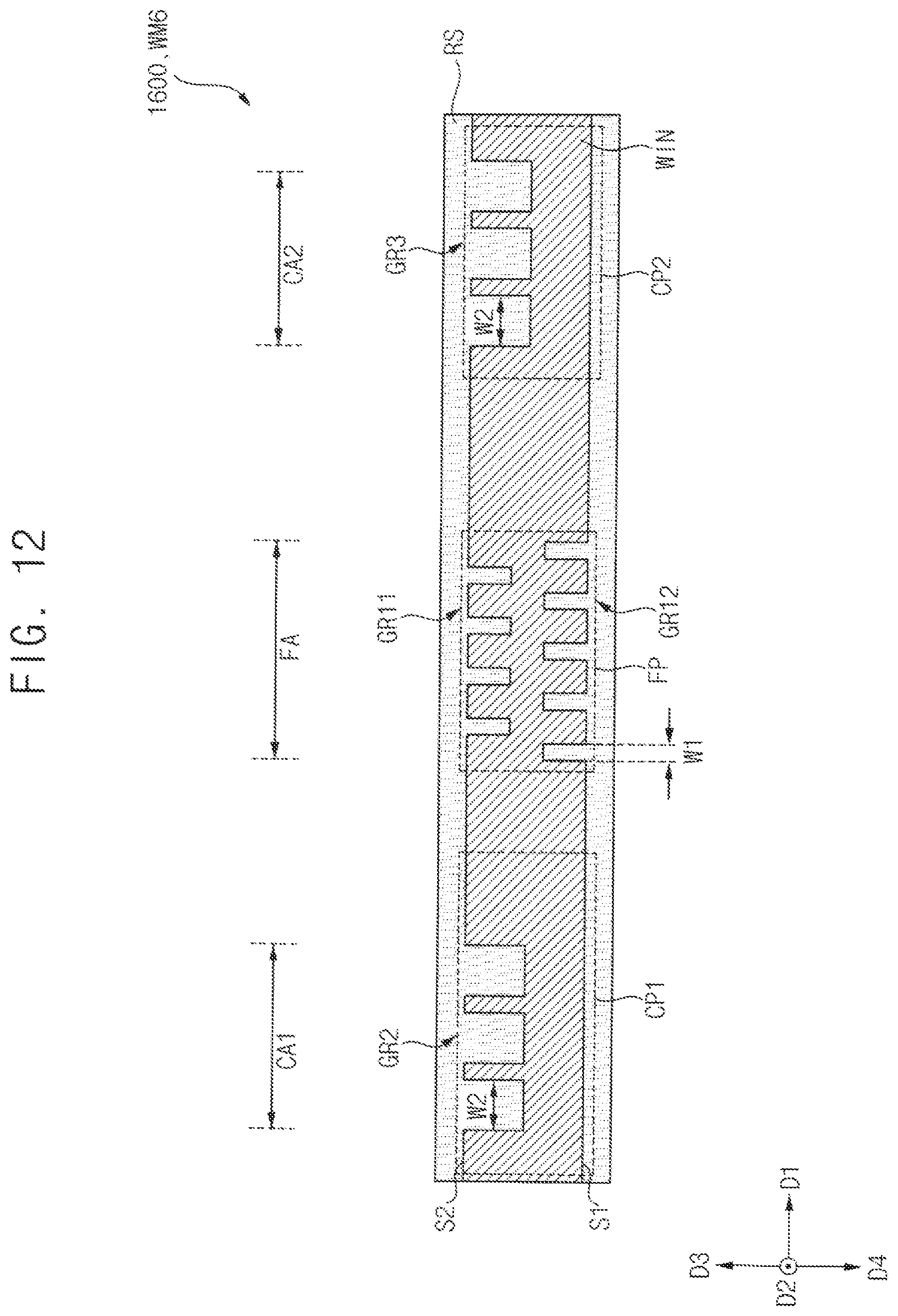 Patent US12105564 Figure 12 – Display device