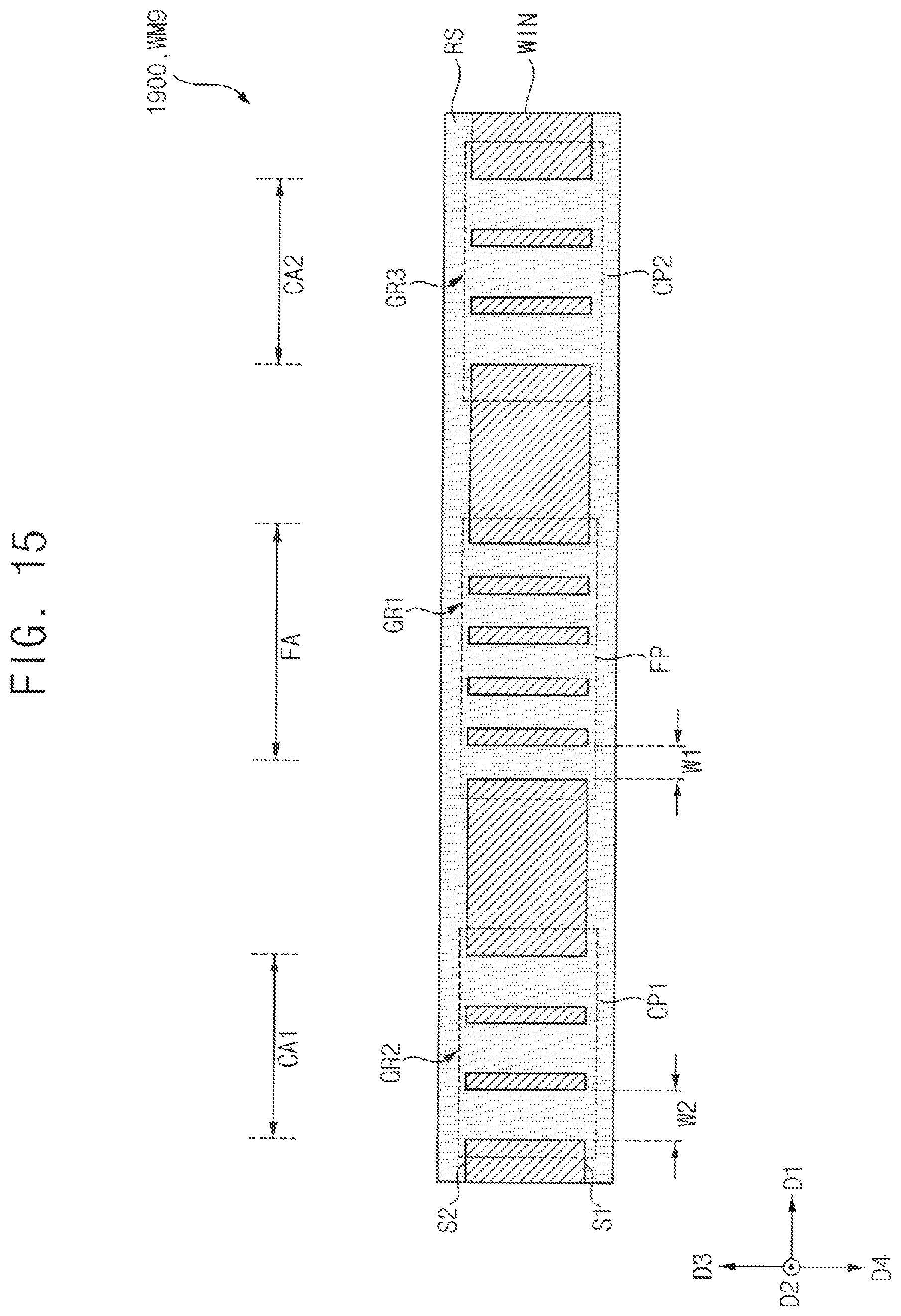 Patent US12105564 Figure 15 – Display device