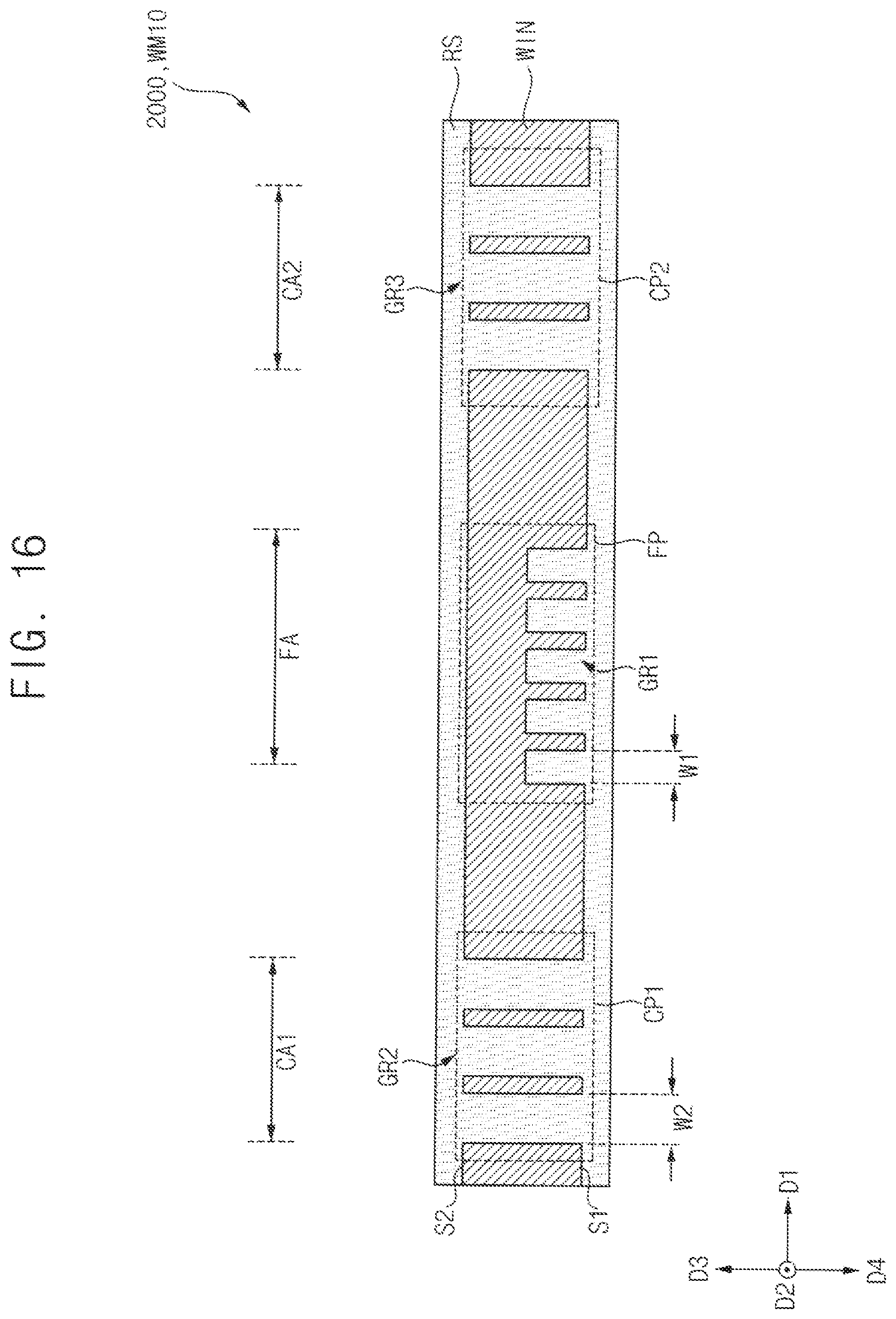Patent US12105564 Figure 16 – Display device