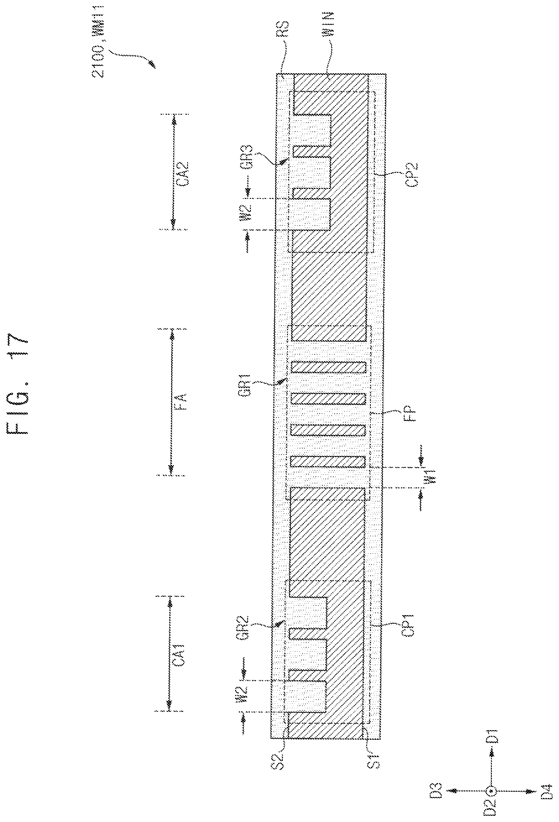 Patent US12105564 Figure 17 – Display device