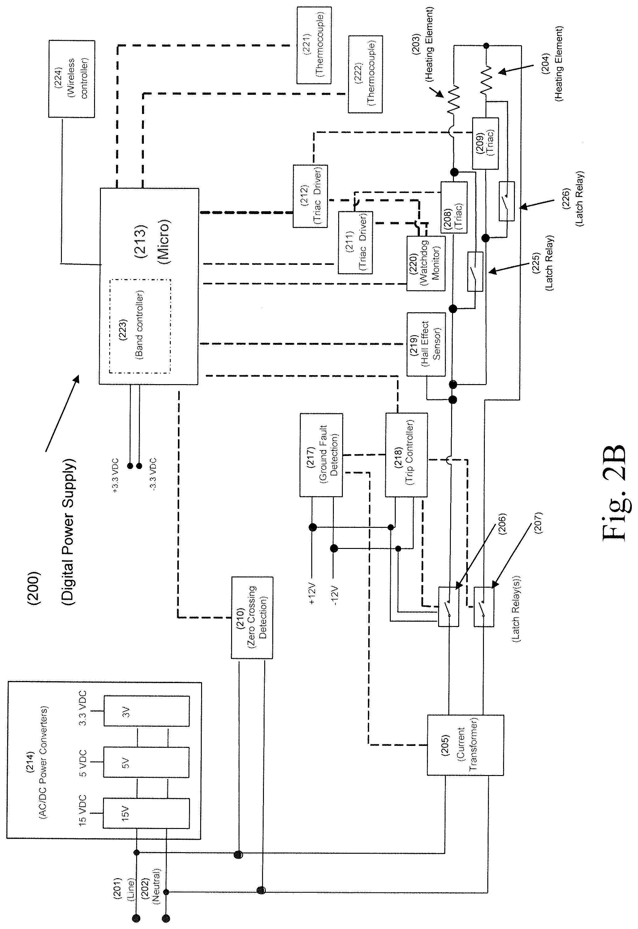 Patent US12105572 Figure 4 – Digital power supply with wireless monitoring and control