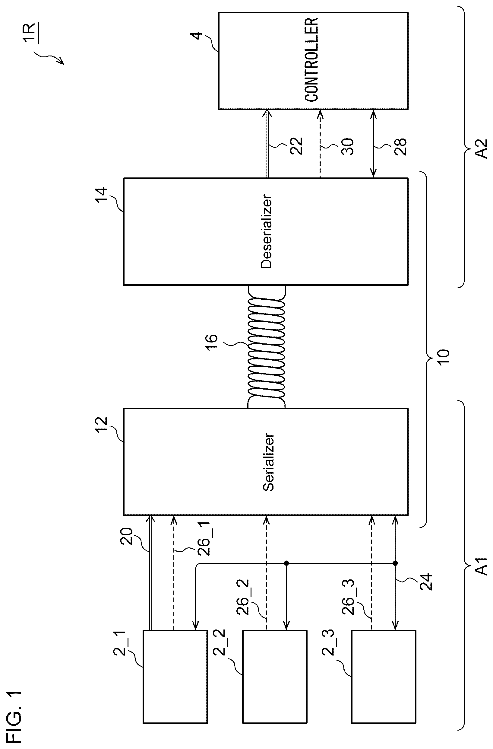Patent US12105580 Figure 1 – Transmission system