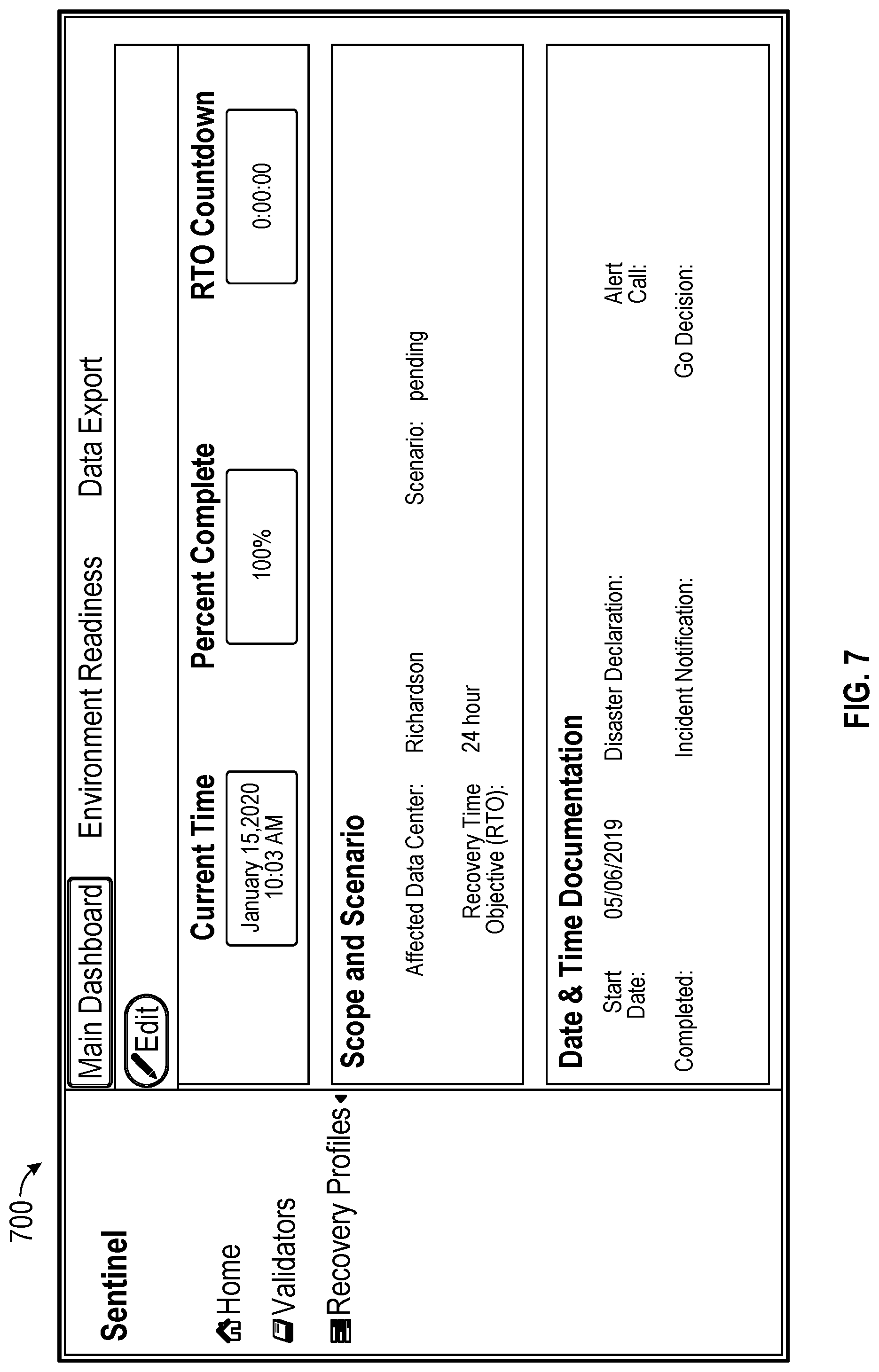 Patent US12105607 Figure 7 – Data recovery validation test