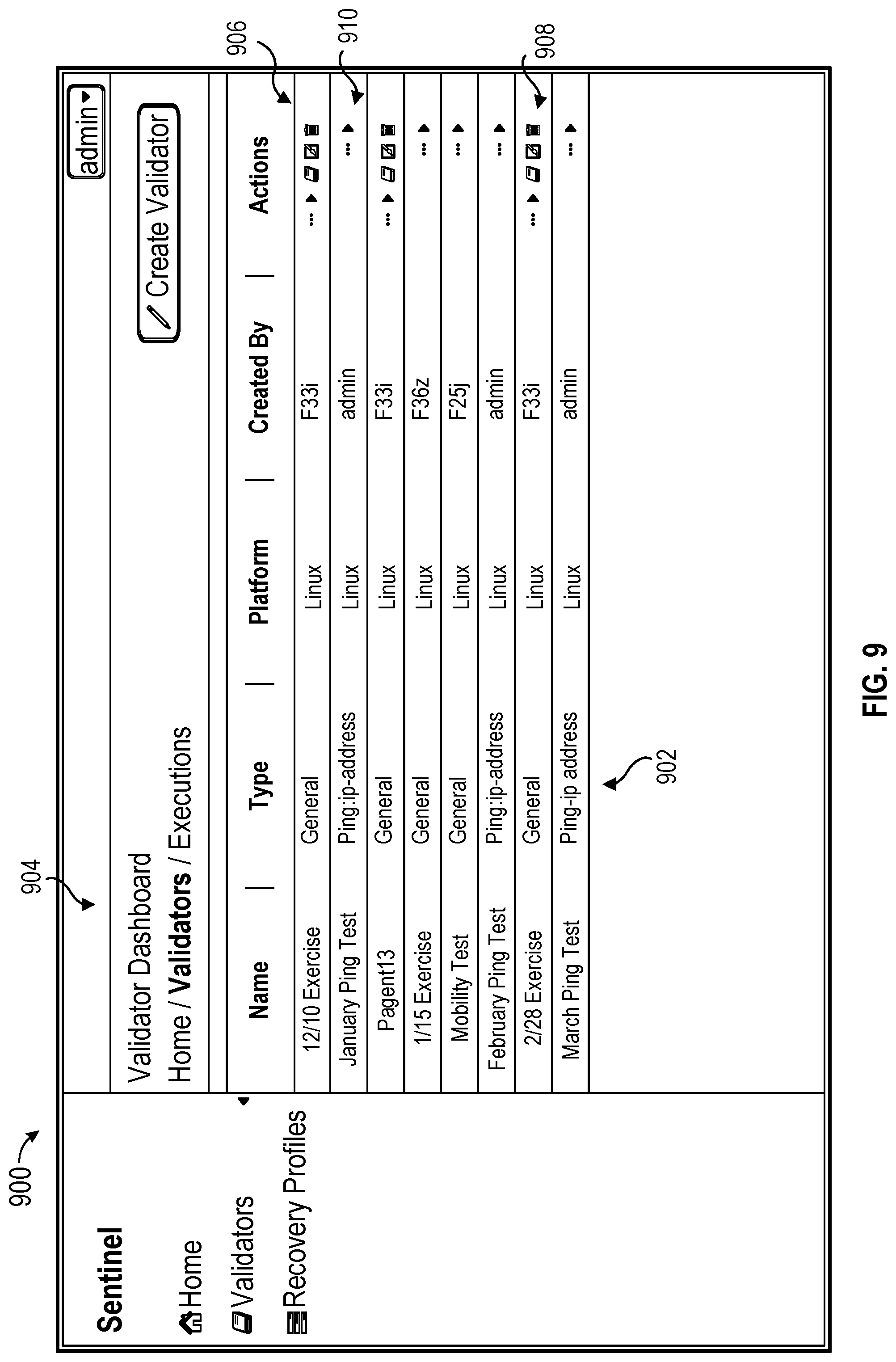 Patent US12105607 Figure 9 – Data recovery validation test