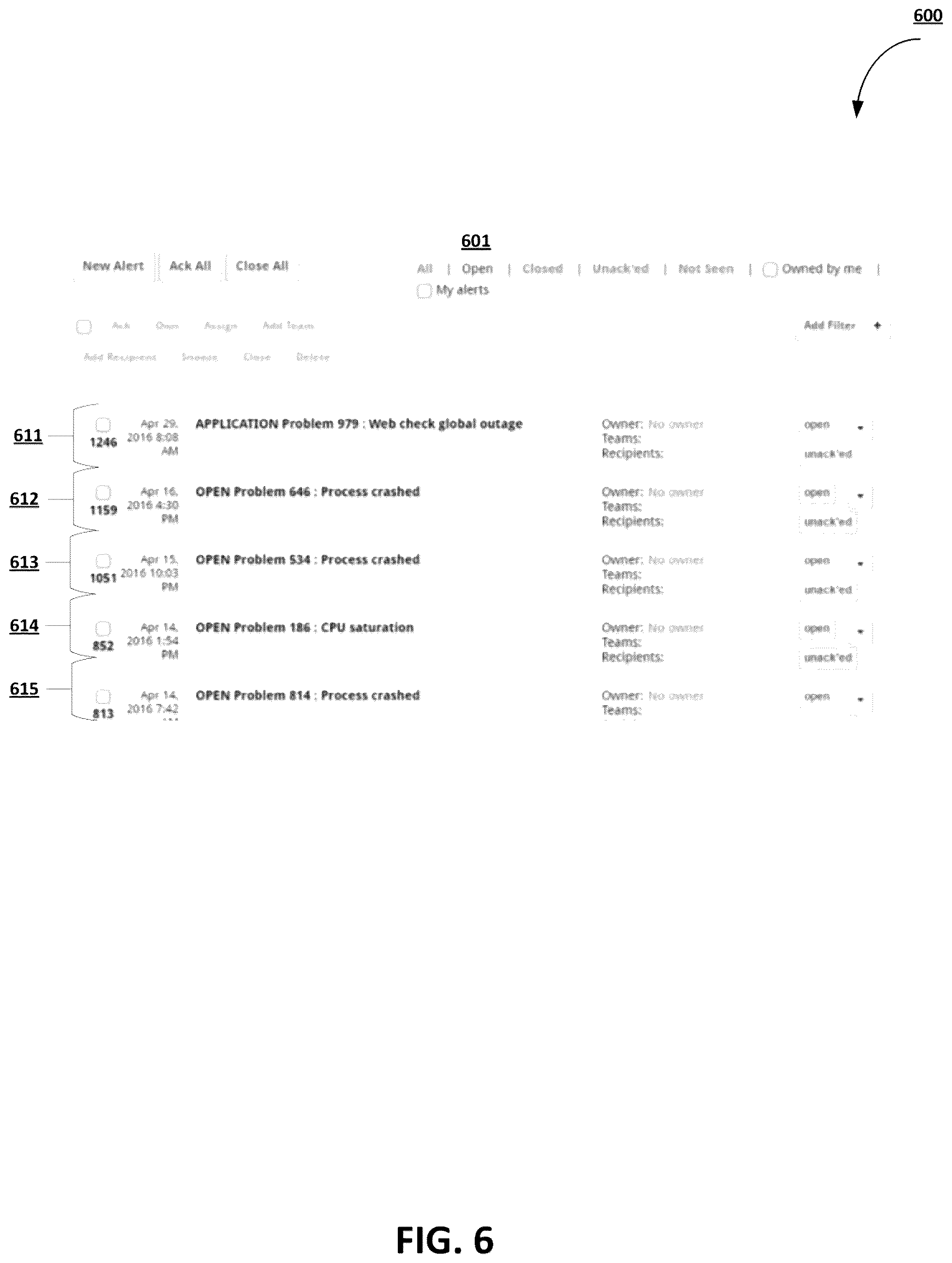 Patent US12105610 Figure 6 – Predictive monitoring of software application frameworks using machine-learning-based techniques