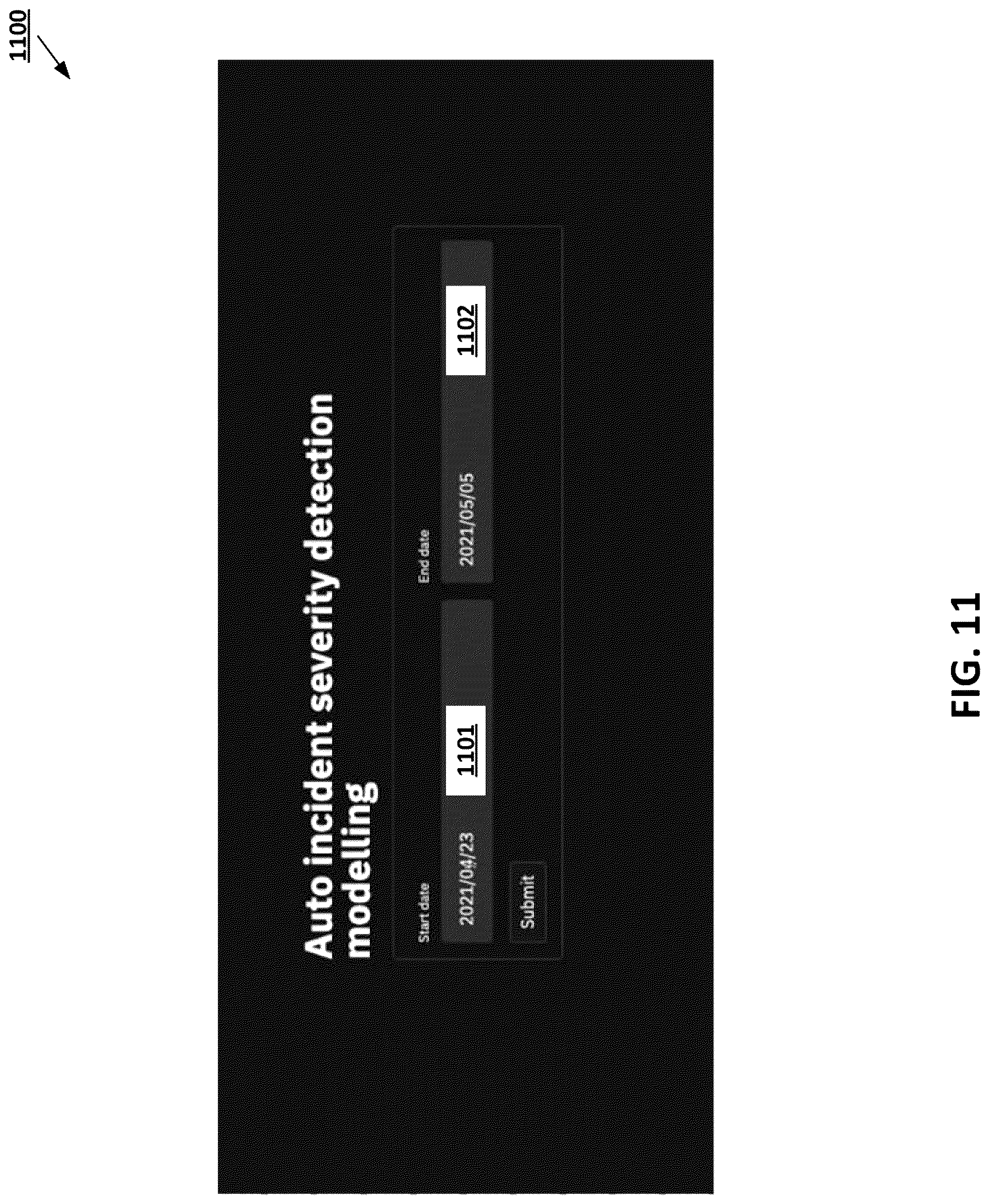 Patent US12105610 Figure 11 – Predictive monitoring of software application frameworks using machine-learning-based techniques