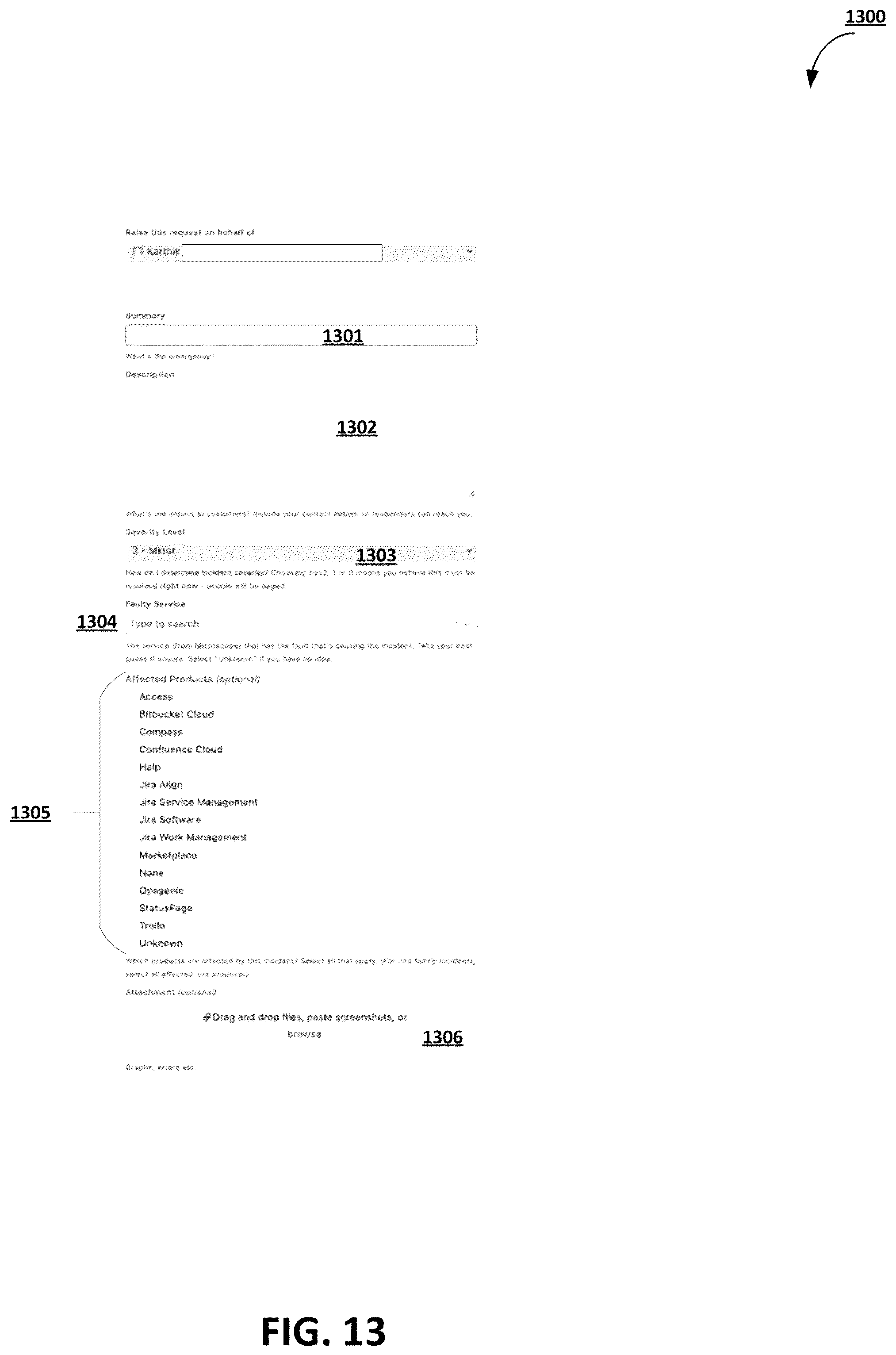 Patent US12105610 Figure 13 – Predictive monitoring of software application frameworks using machine-learning-based techniques
