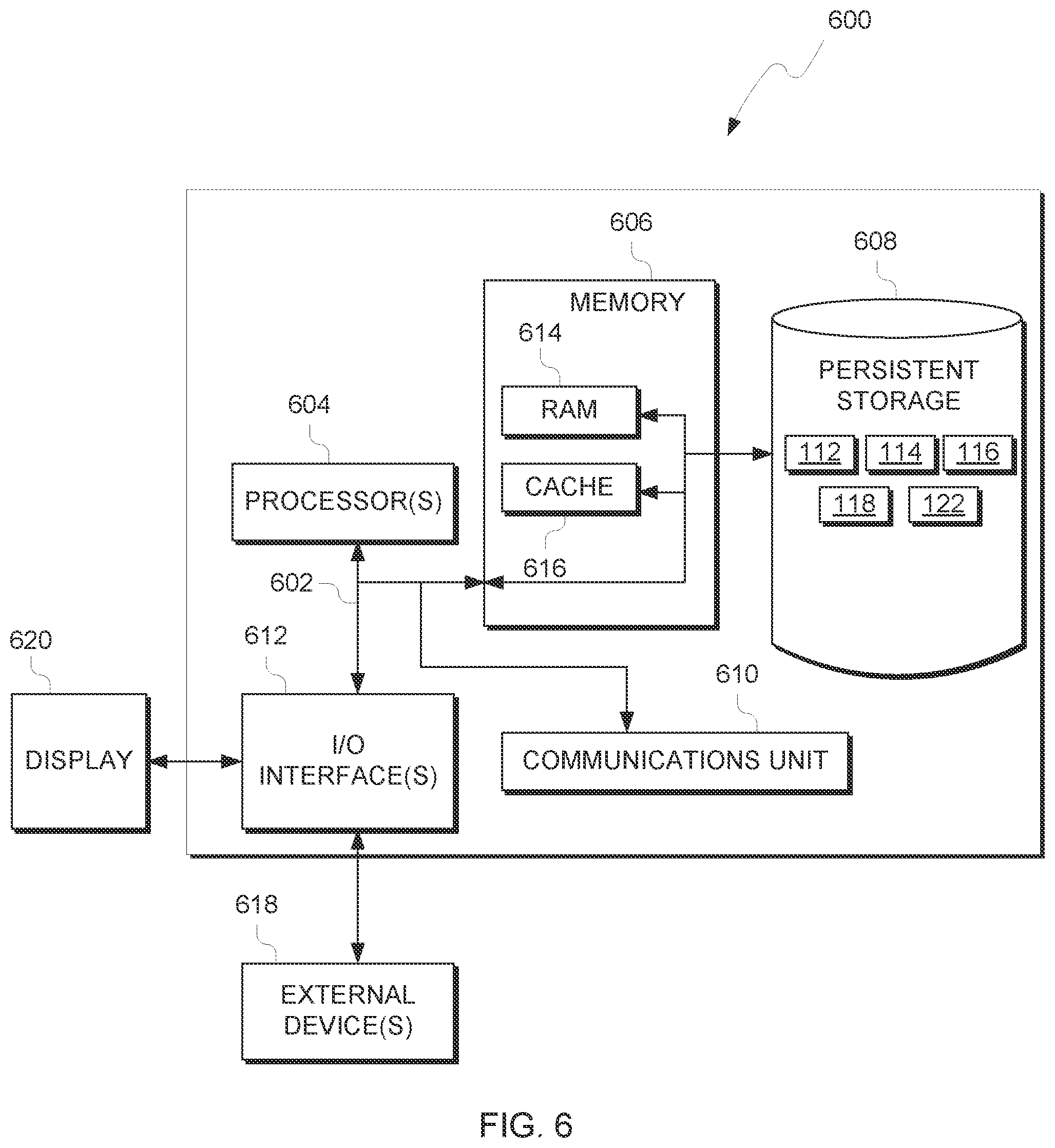 Patent US12105615 Figure 6 – Webpage component tracker