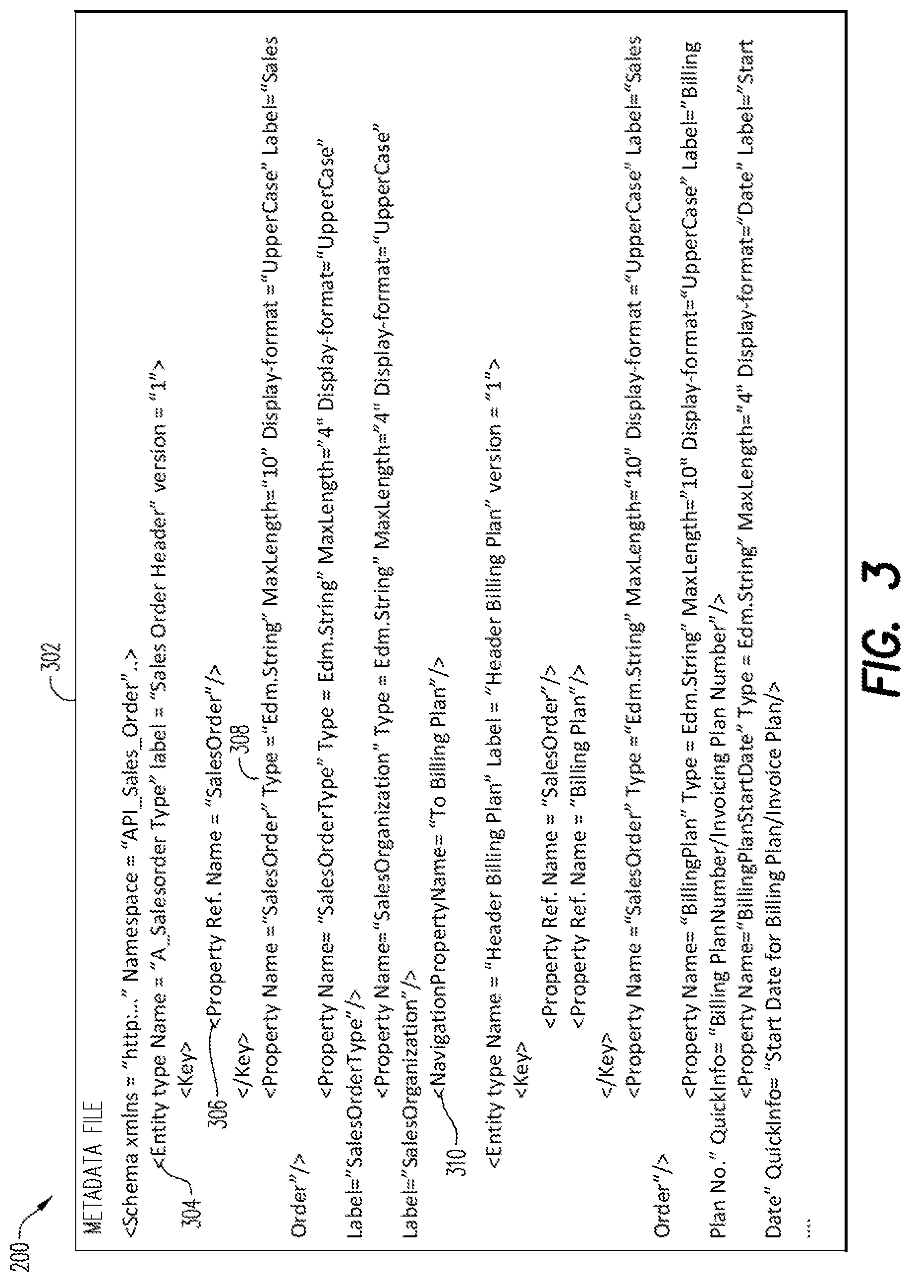 Patent US12105617 Figure 3 – Metadata comparison of application programming interface (API) payloads