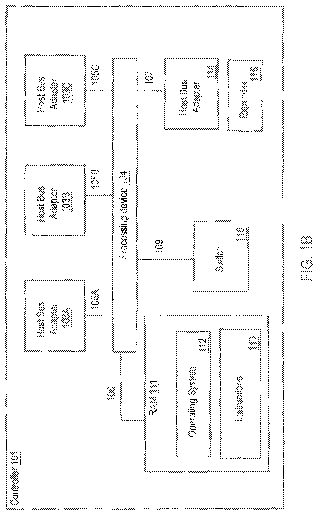 Patent US12105620 Figure 2 – Storage system buffering