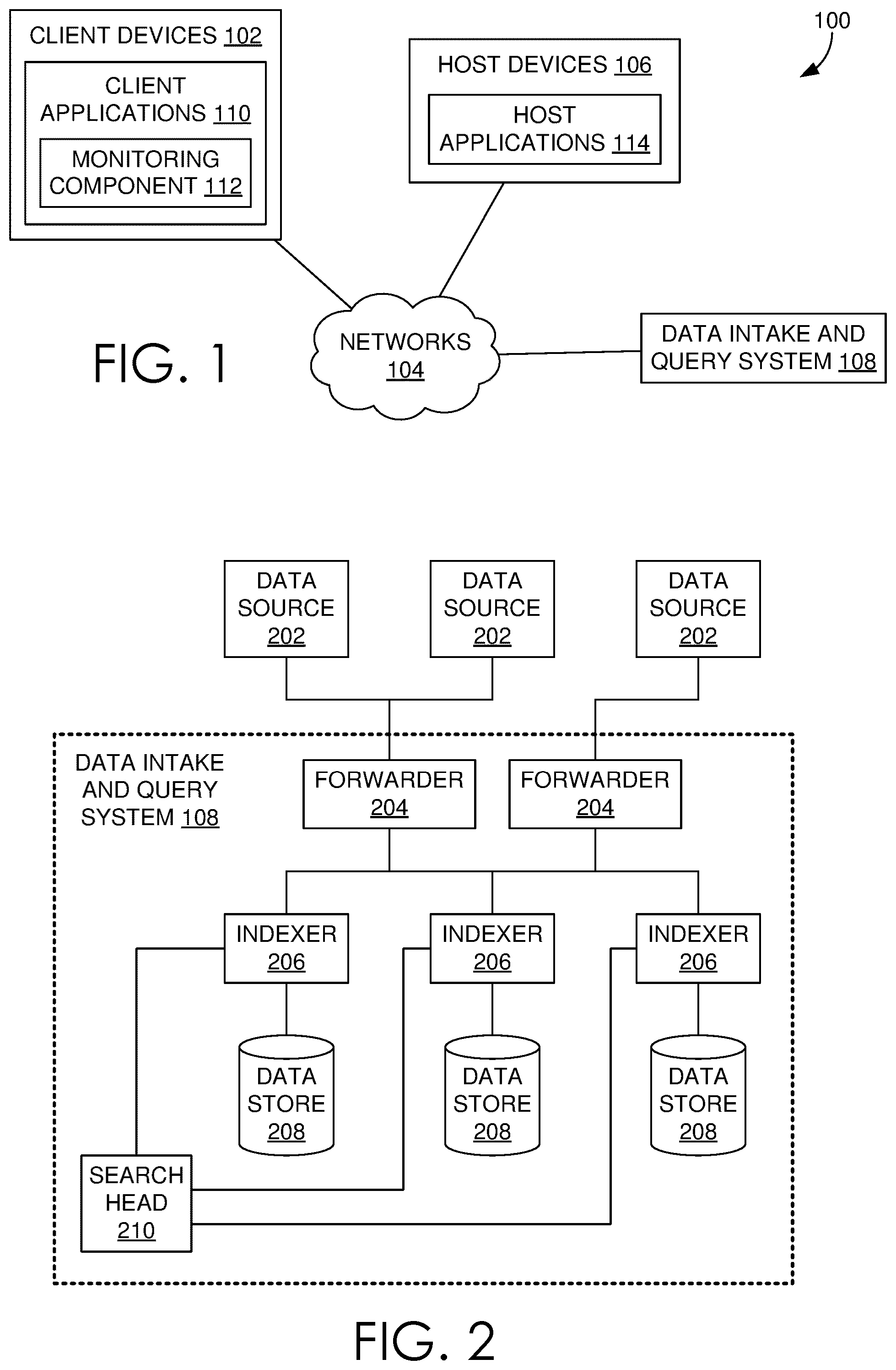 Patent US12105632 Figure 1 – Cache aware searching based on files of buckets