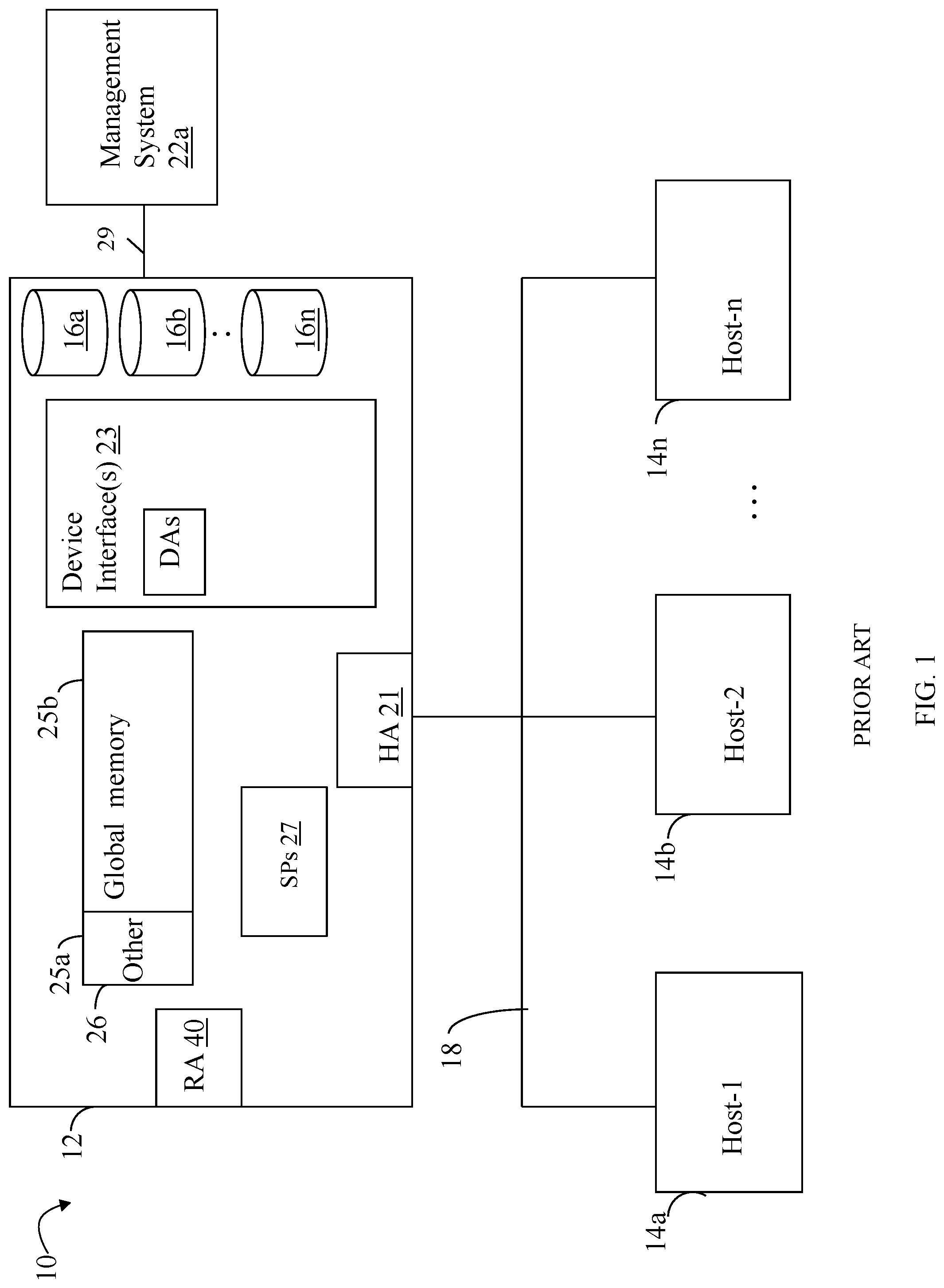 Patent US12105636 — Caching techniques using a data deduplication cache and a data cache — Figure 1