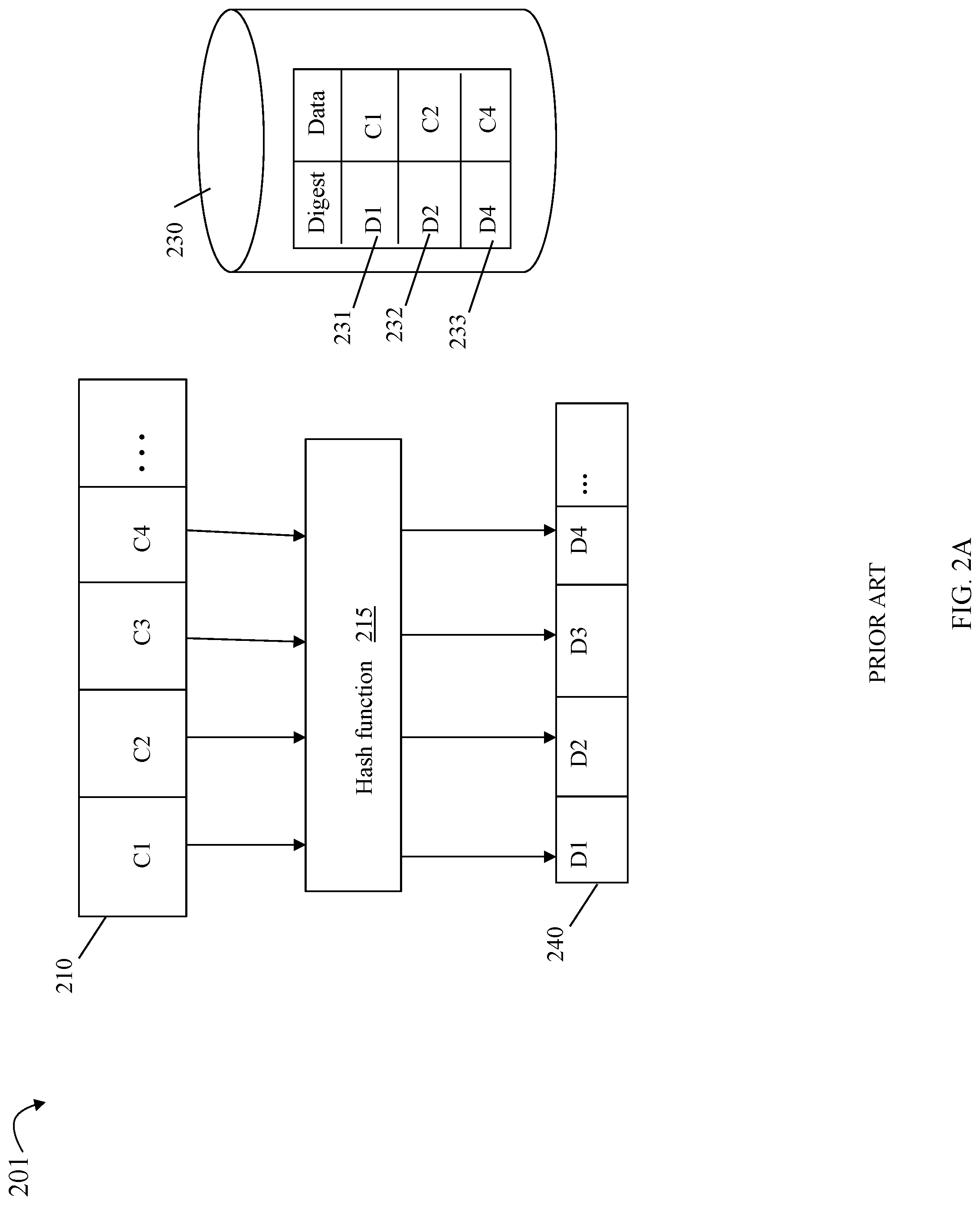 Patent US12105636 Figure 2 – Caching techniques using a data deduplication cache and a data cache