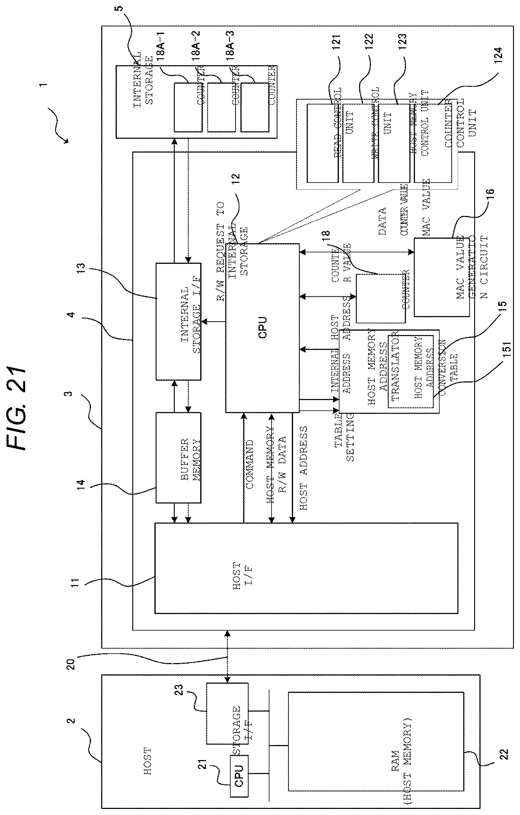 Patent US12105641 Figure 19 – Electronic device