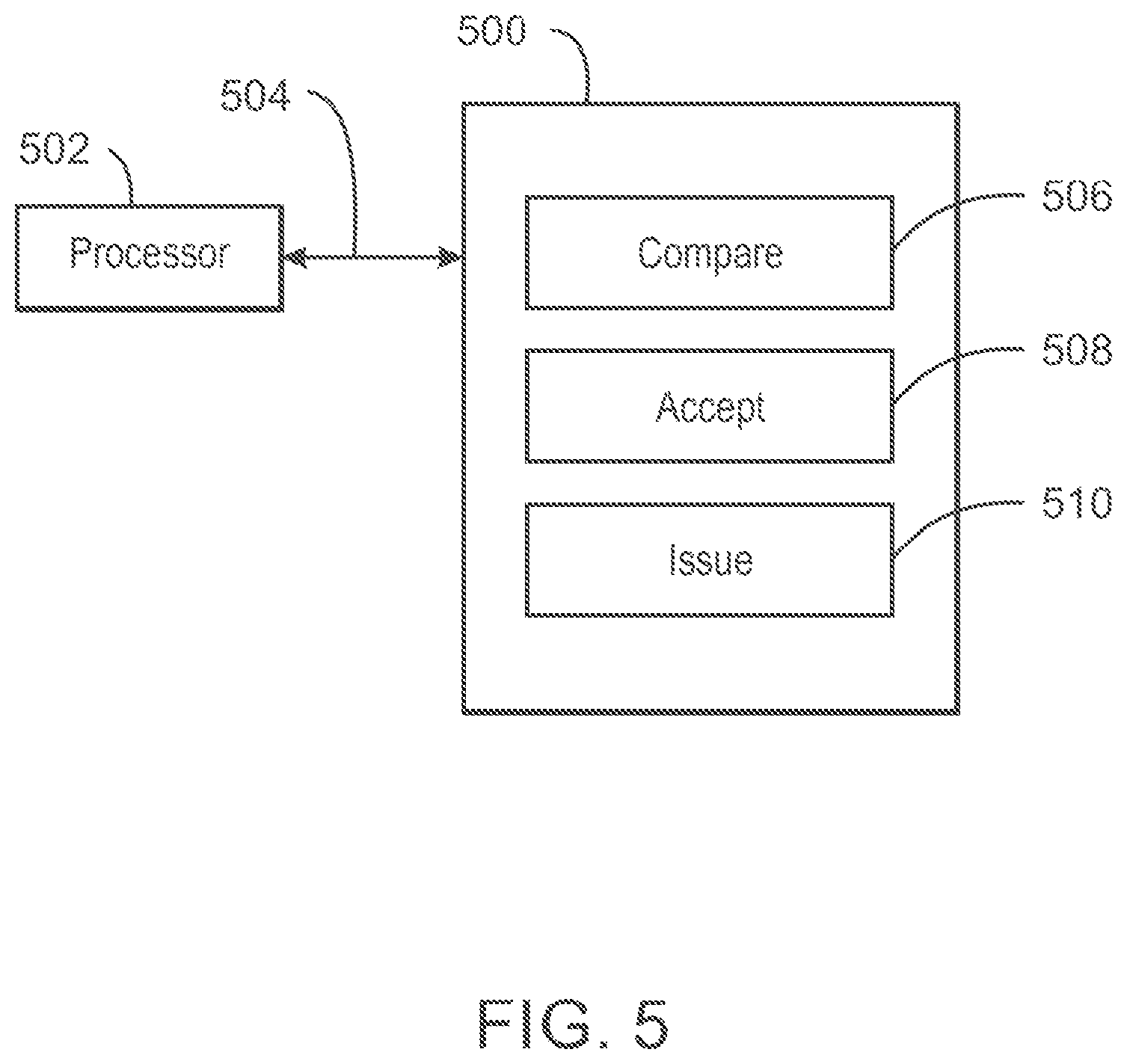 Patent US12105643 Figure 6 – Securing a memory device
