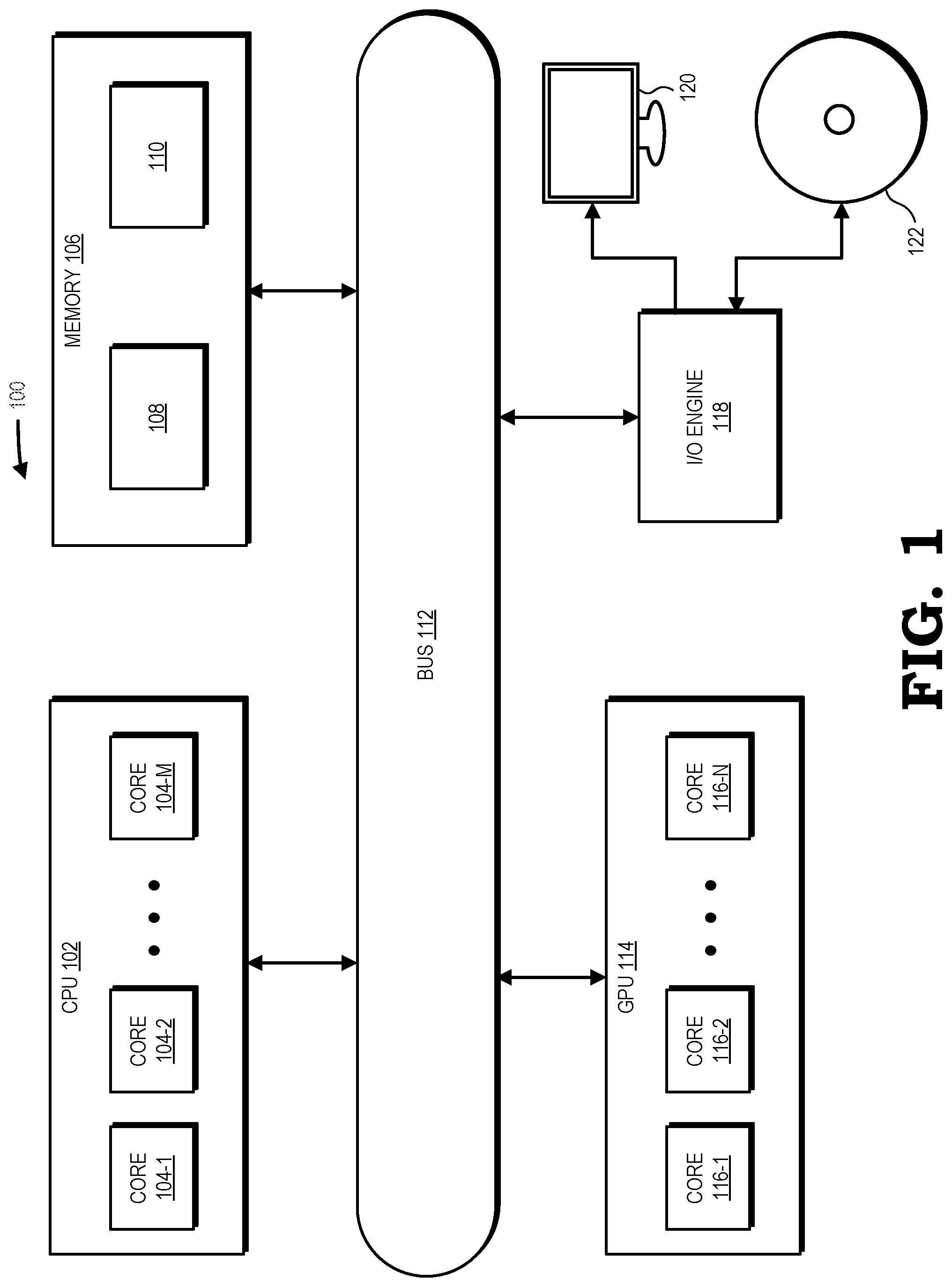 Patent US12105646 Figure 1 – Adaptive out of order arbitration for numerous virtual queues