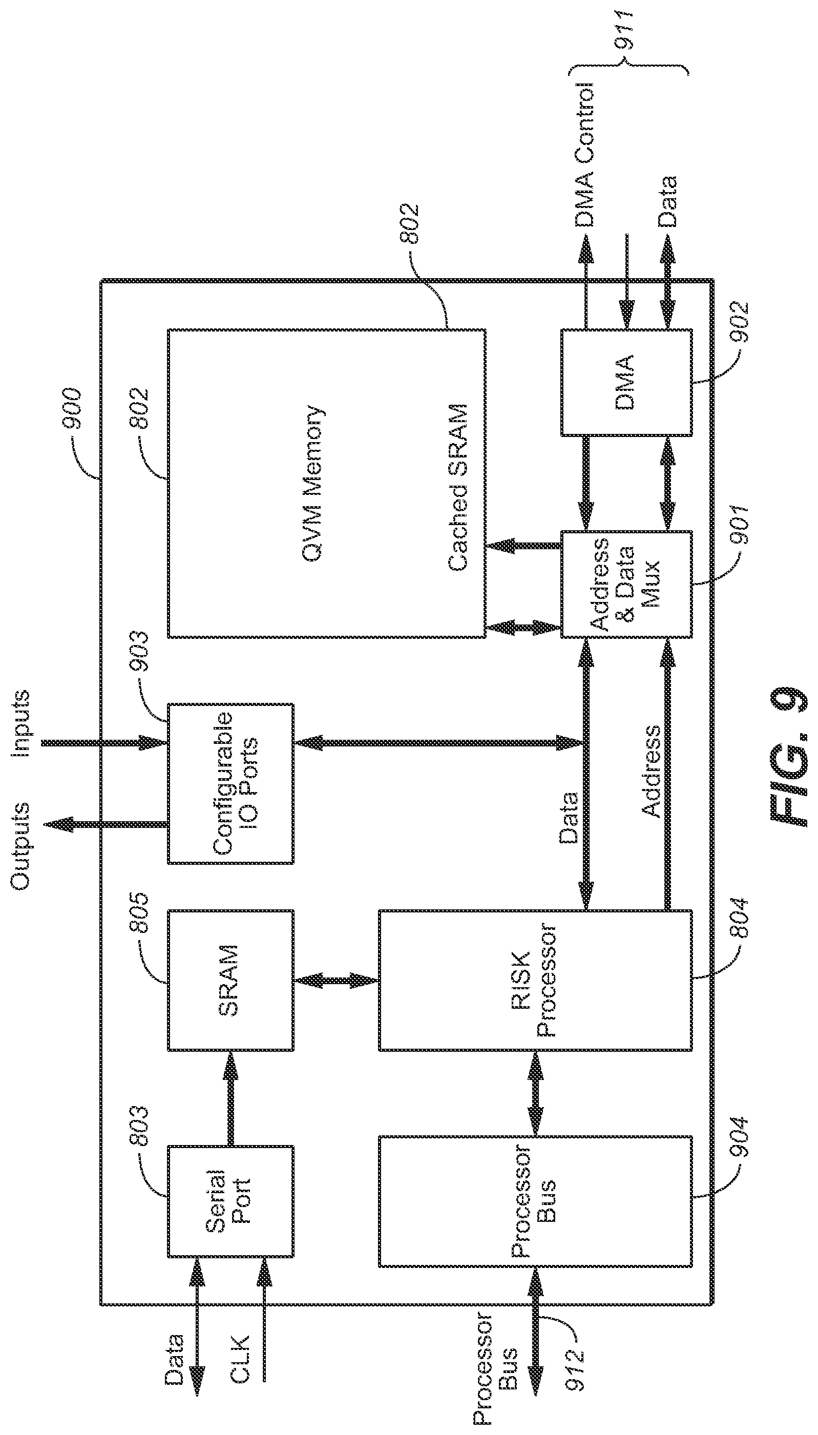 Patent US12105650 Figure 9 – Quasi-volatile system-level memory