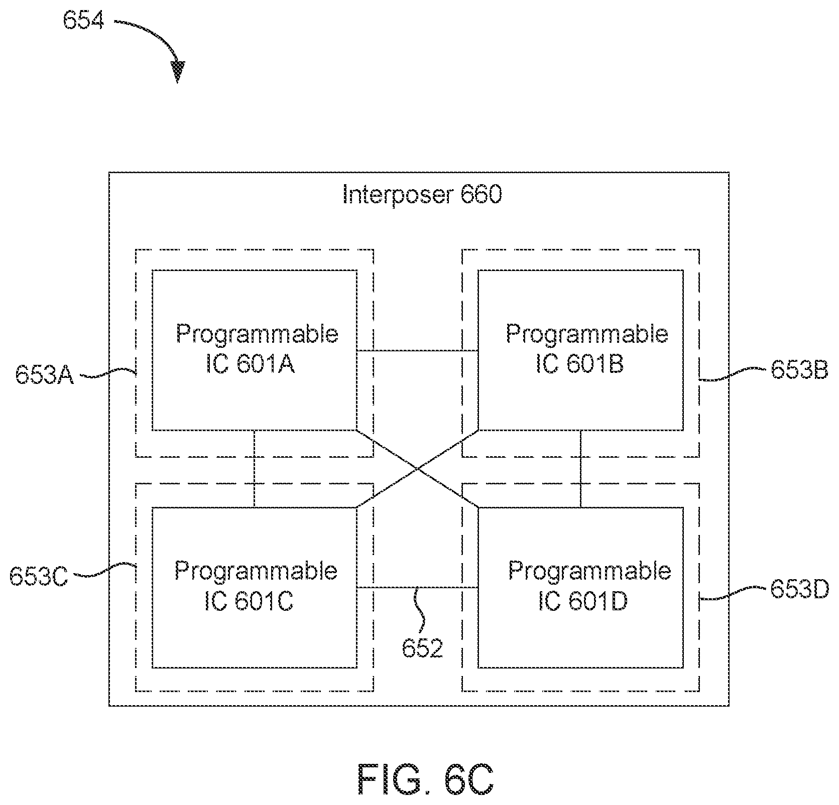 Patent US12105658 Figure 8 – Intra-chip and inter-chip data protection