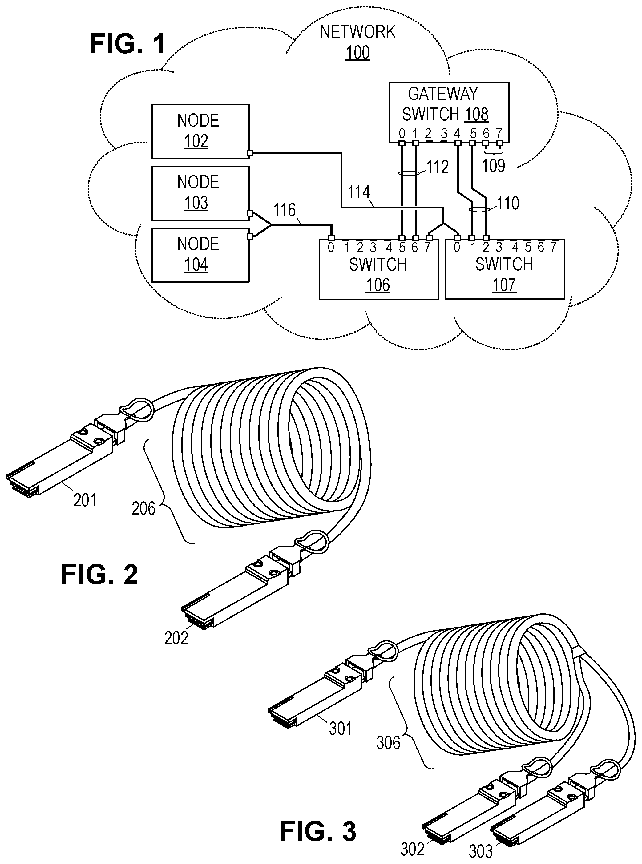 Patent US12105659 Figure 1 – Active cable with remote end control access