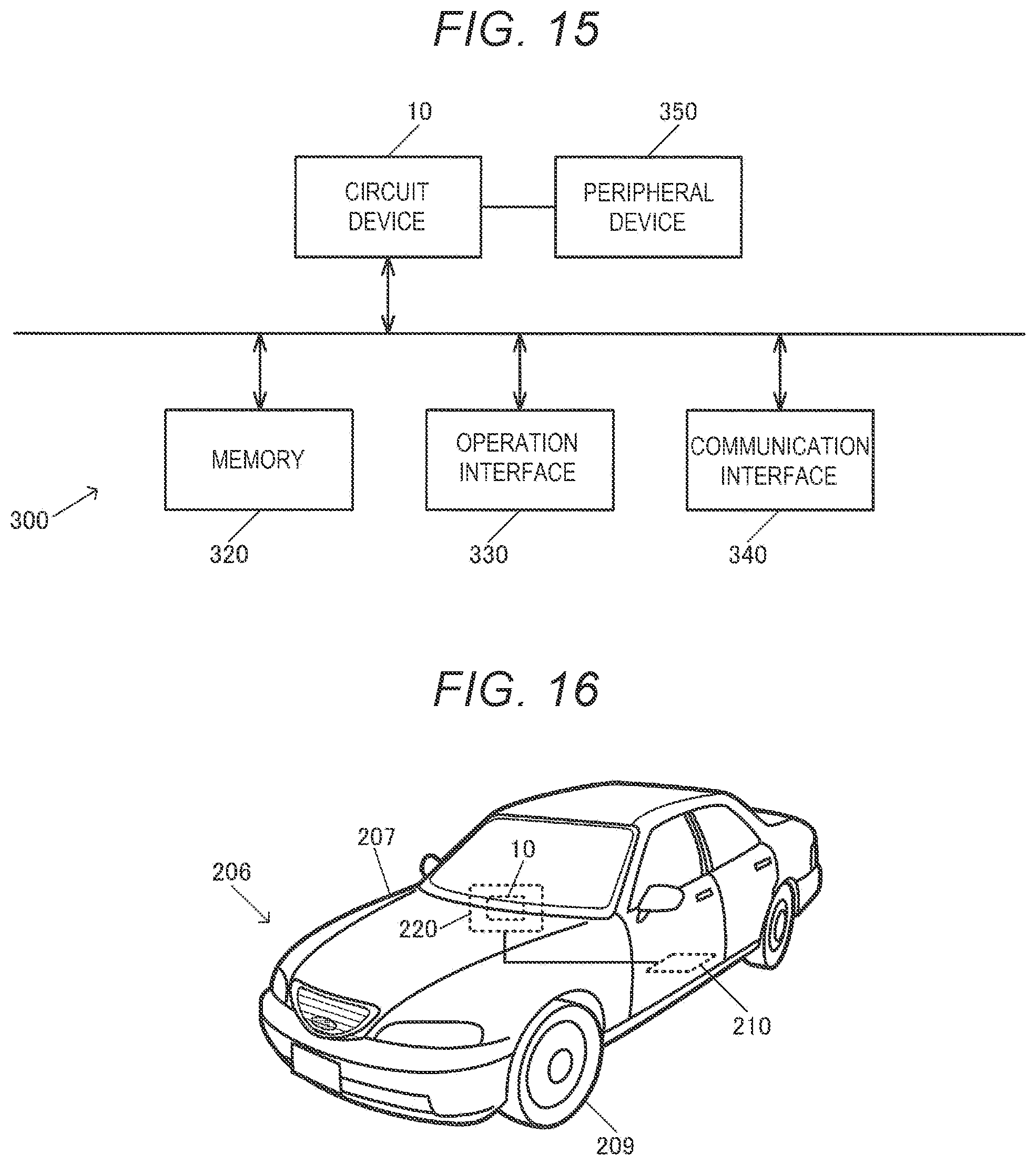 Patent US12105663 Figure 15 – Circuit device, electronic apparatus, and vehicle