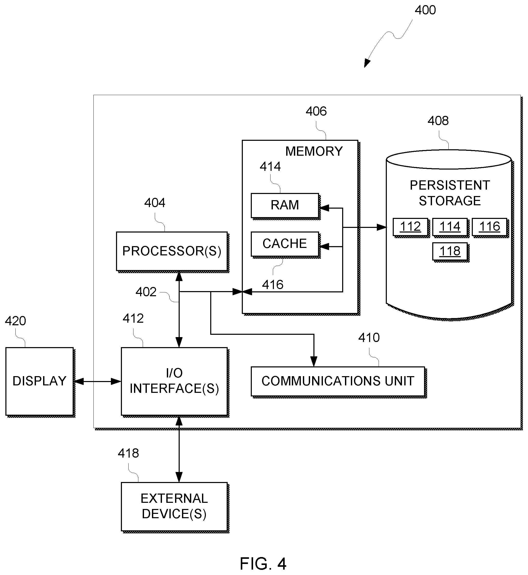 Patent US12105676 Figure 4 – Prediction of file interaction by a user