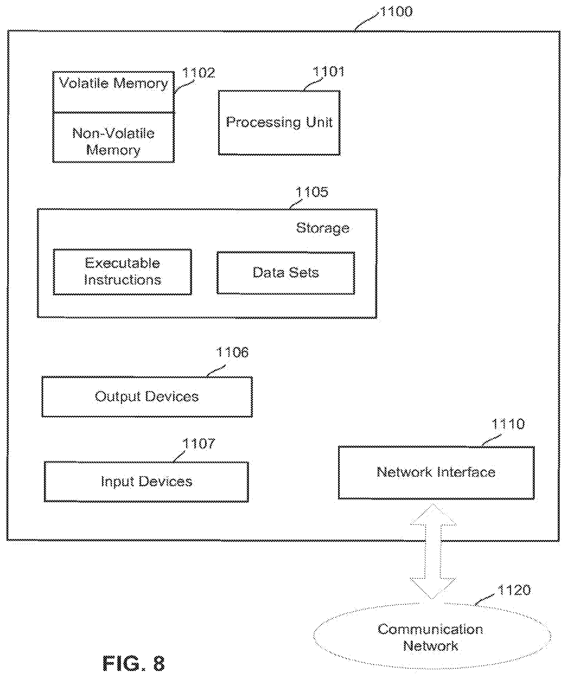 Patent US12105684 Figure 8 – Methods and devices for customizing knowledge representation systems