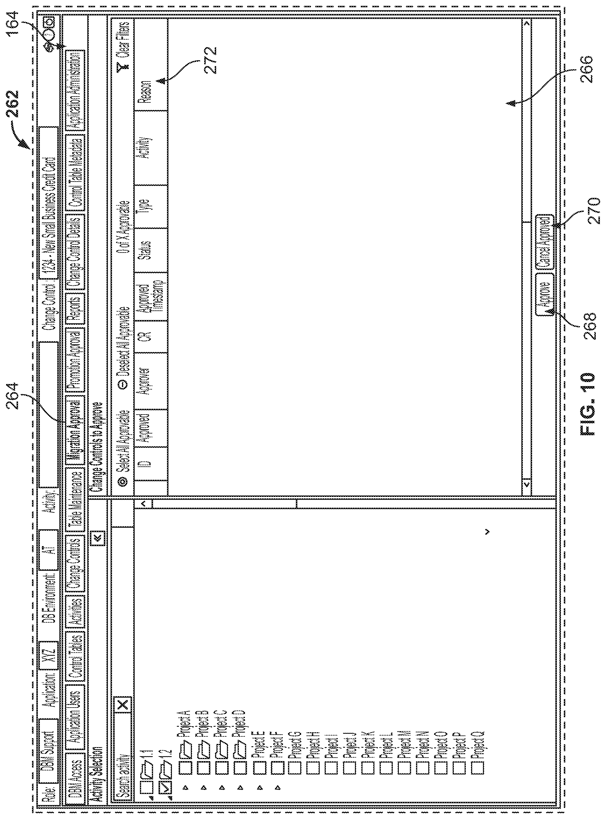 Patent US12105685 Figure 10 – Managing relational databases