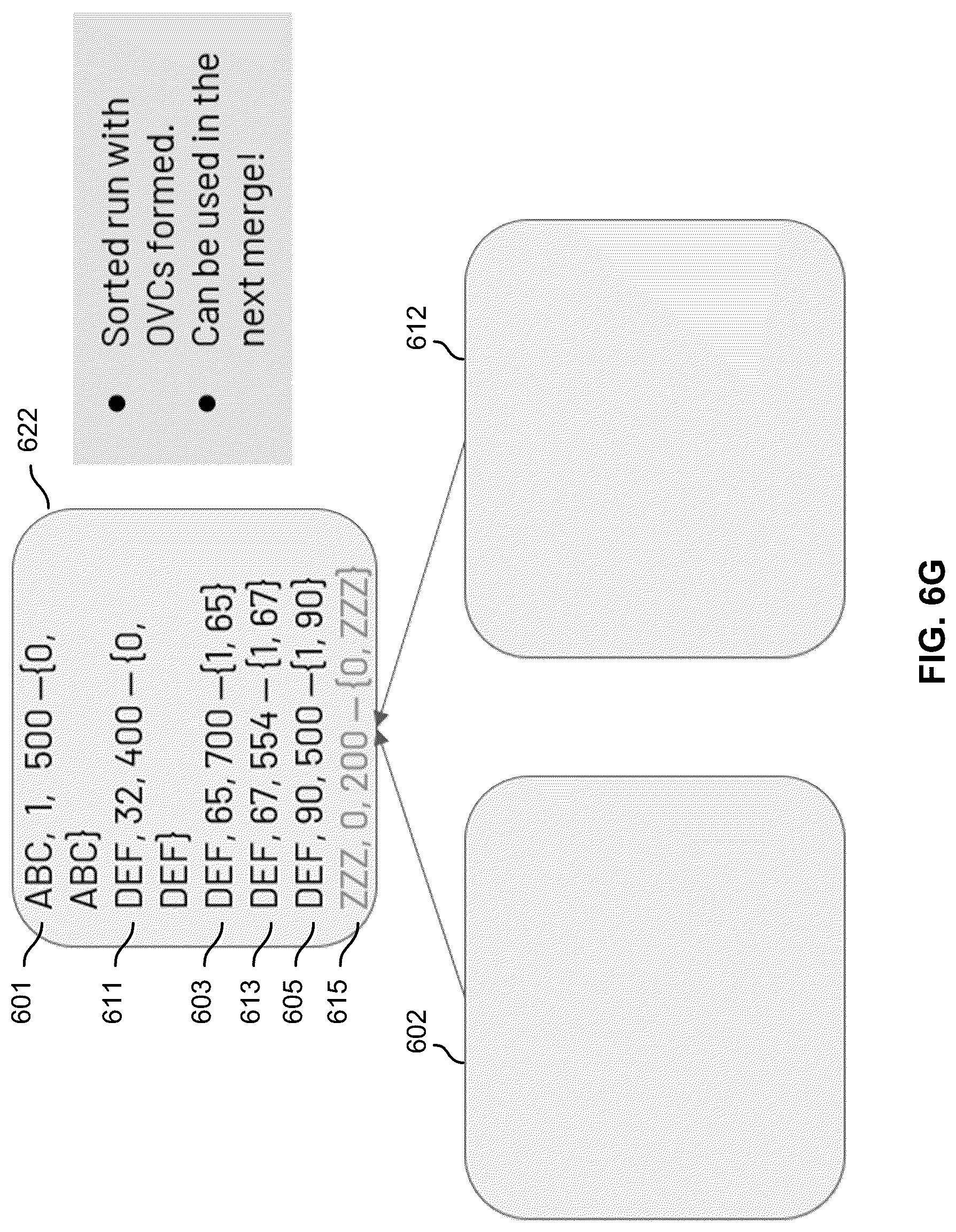 Patent US12105690 Figure 13 – Multiple pass sort