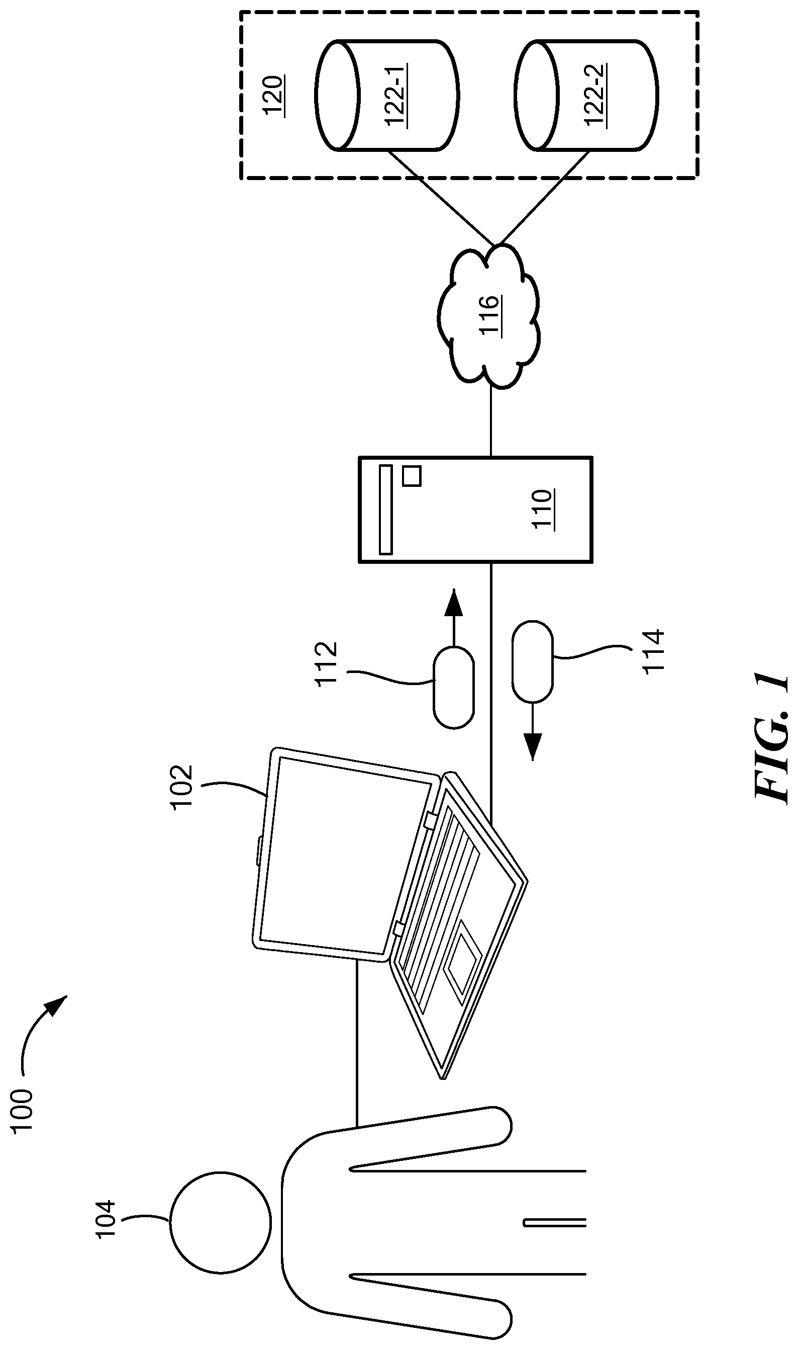 Patent US12105710 Figure 1 – Preferred storage of aggregate data items