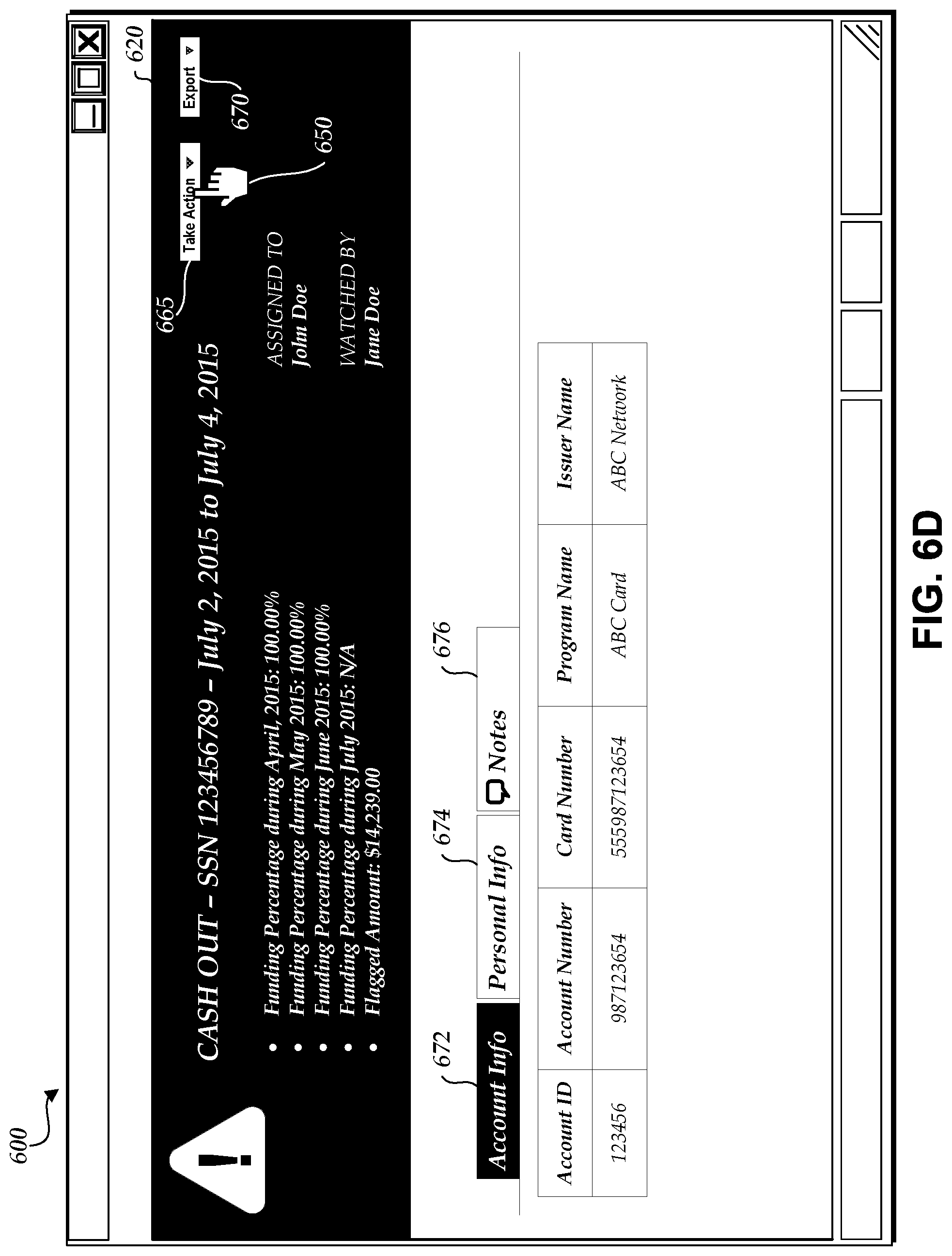 Patent US12105719 Figure 9 – Malicious activity detection system capable of efficiently processing data accessed from databases and generating alerts for display in interactive user interfaces