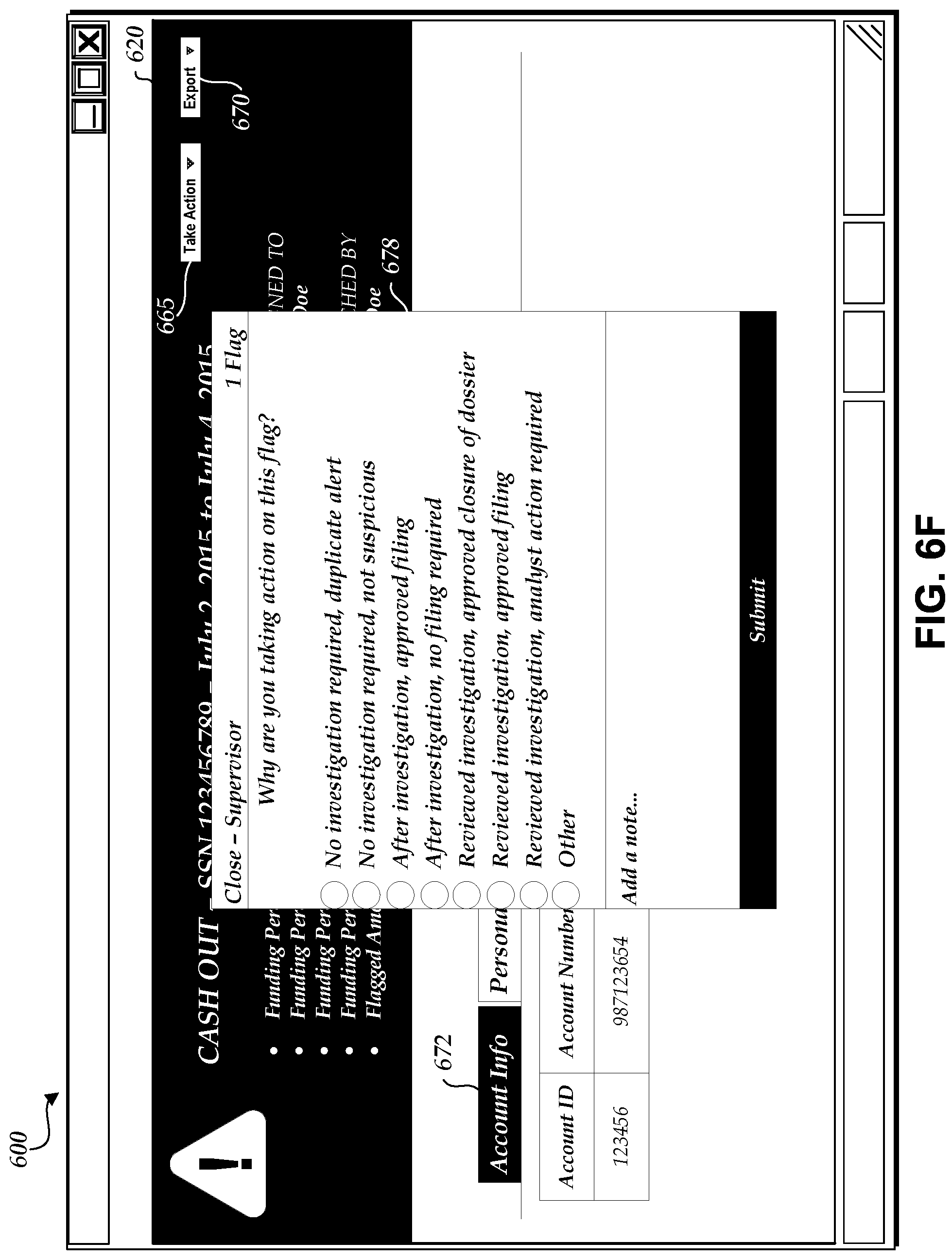 Patent US12105719 Figure 11 – Malicious activity detection system capable of efficiently processing data accessed from databases and generating alerts for display in interactive user interfaces