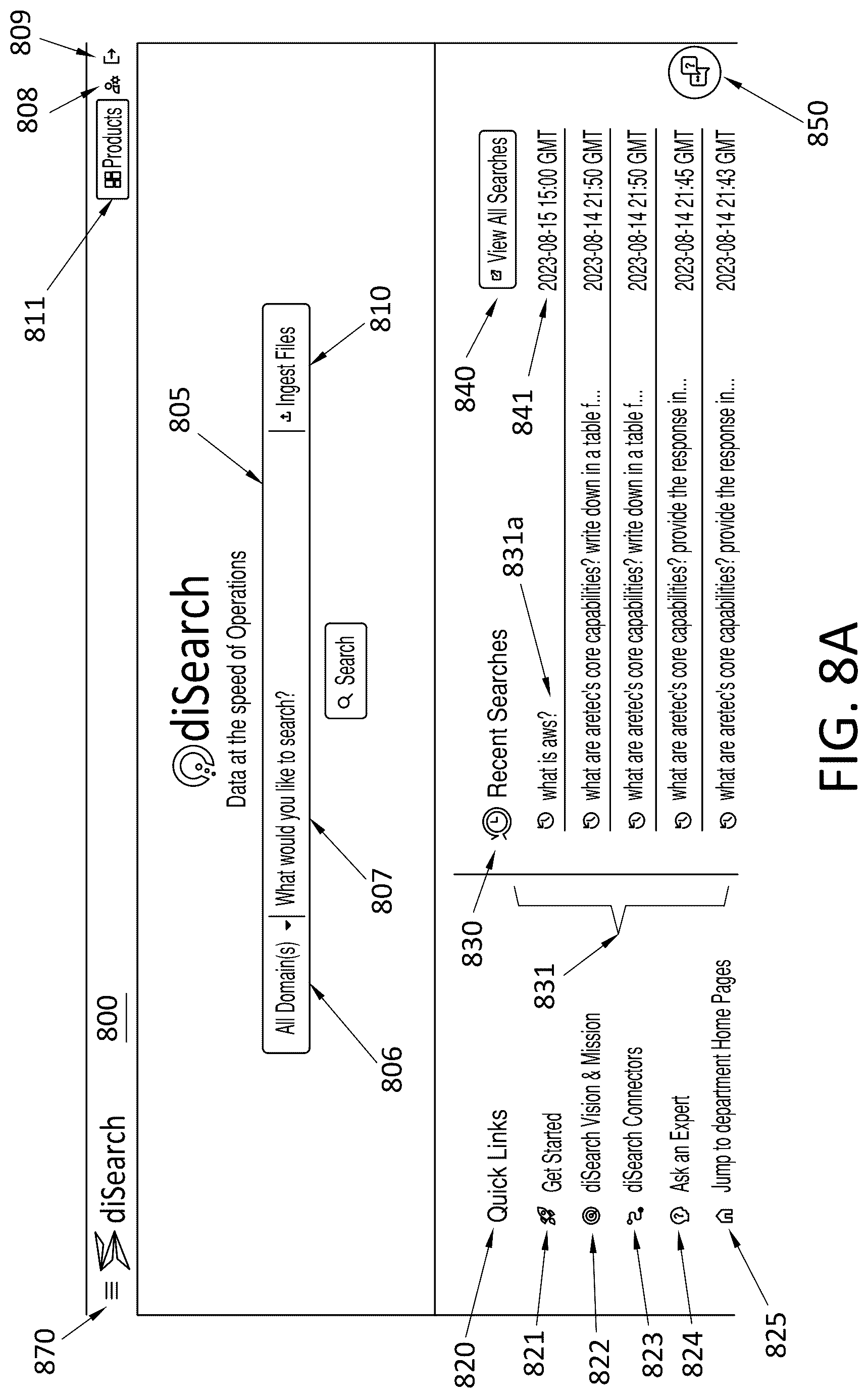 Patent US12105729 Figure 6 – System and method for providing a governed search program using generative AI and large language learning models