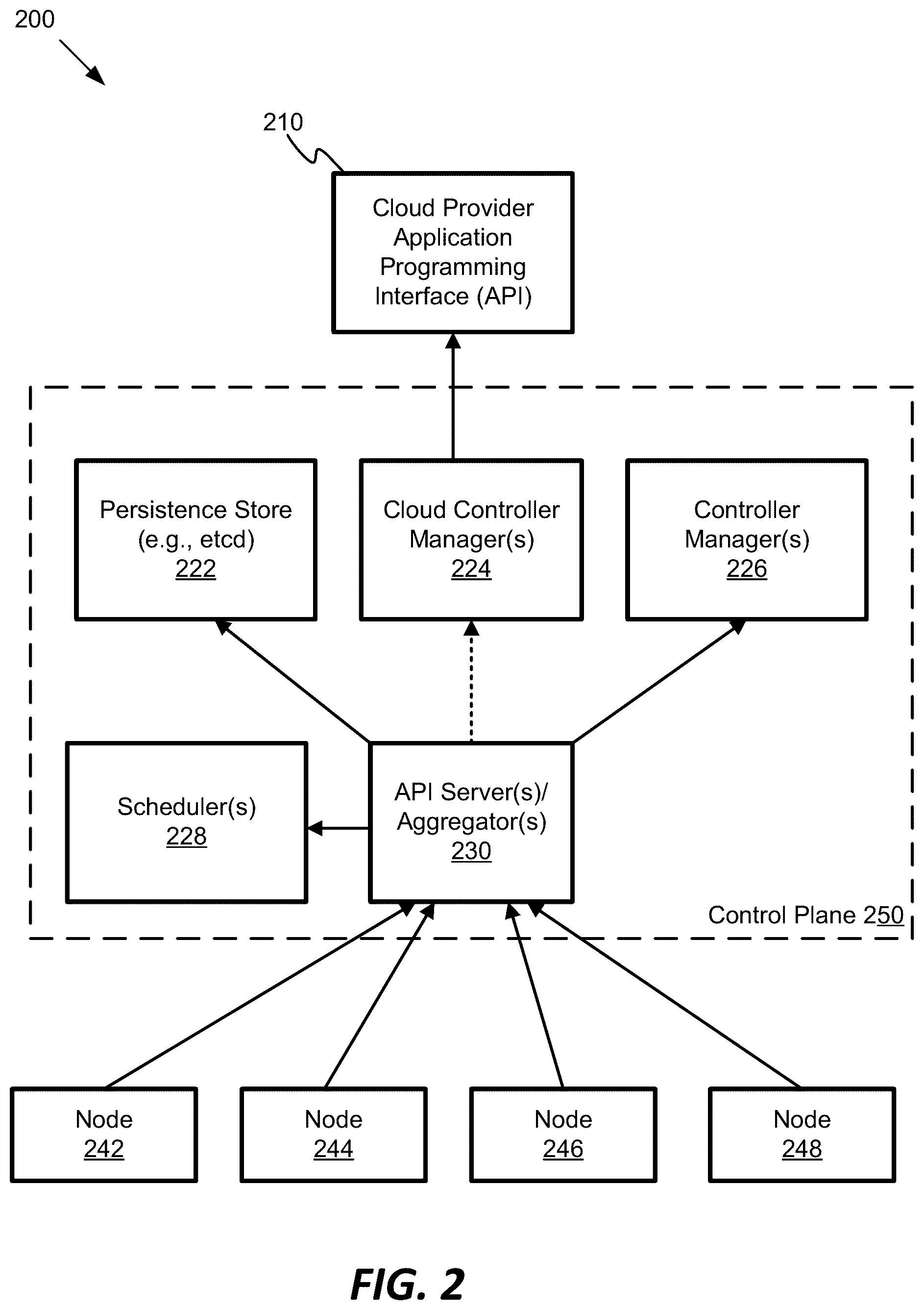 Patent US12105733 Figure 2 – Chunk aware image locality scores for container images in multi-node clusters