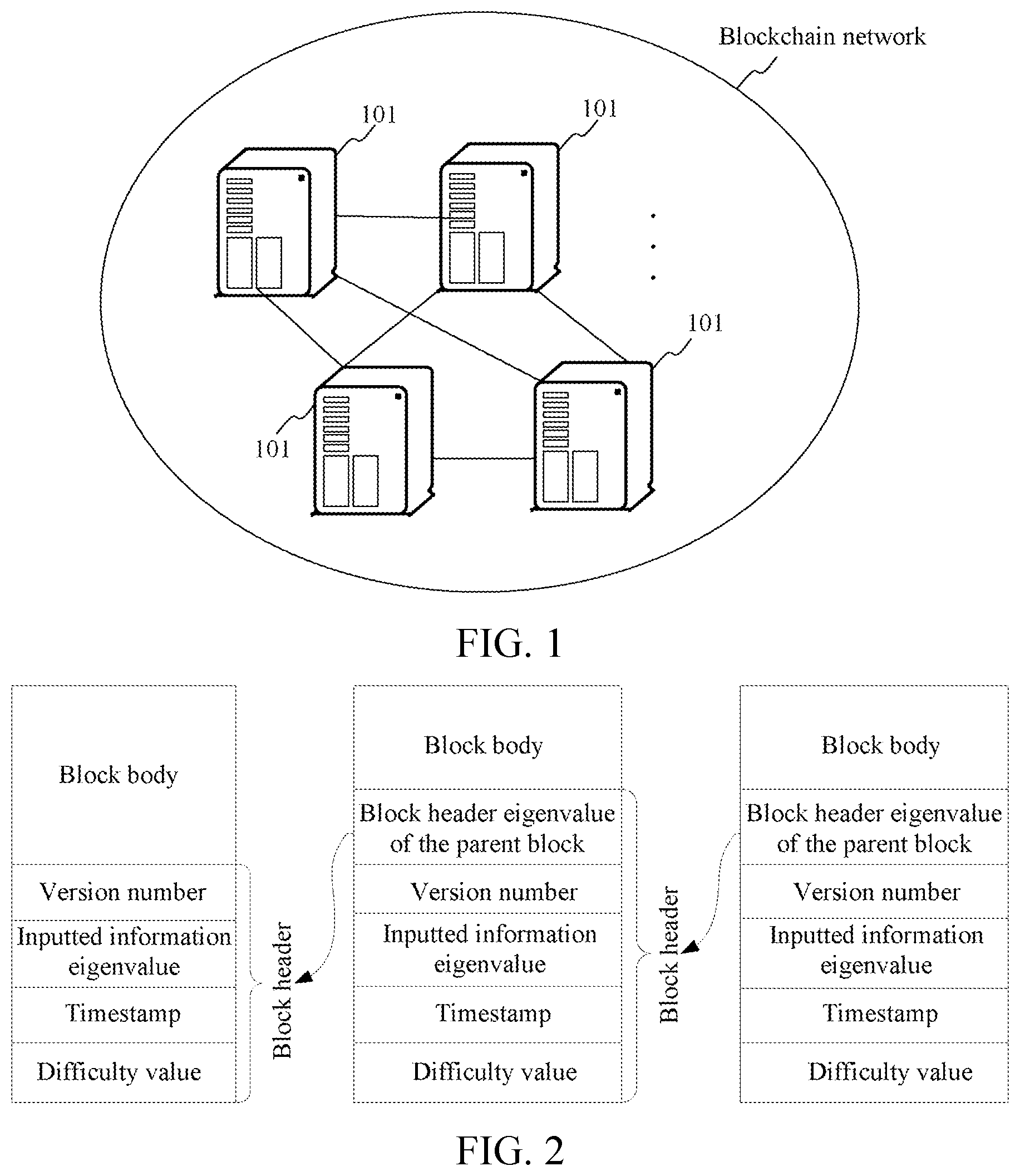Patent US12105735 Figure 1 – Asynchronous accounting method and apparatus for blockchain, medium and electronic device