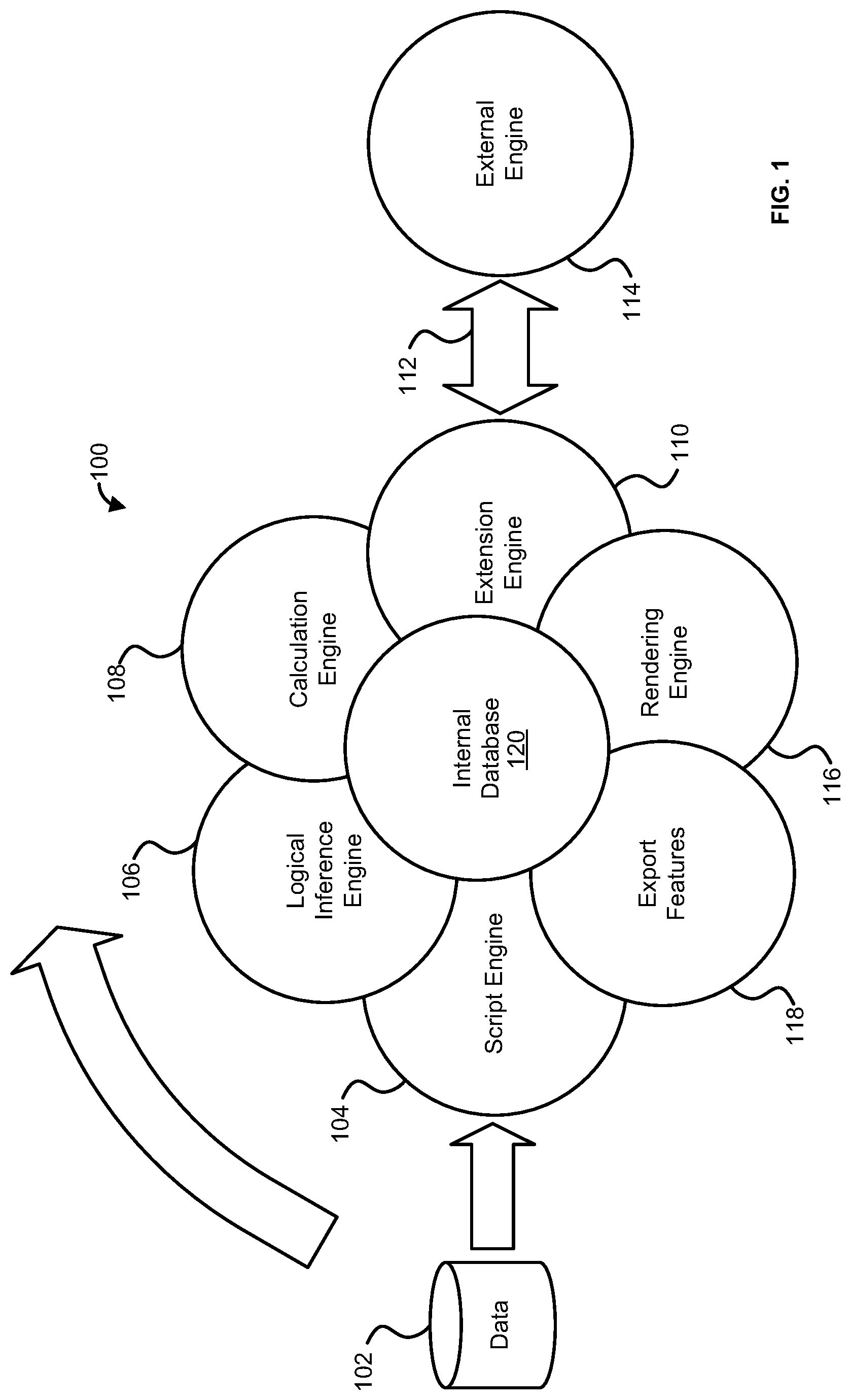 Patent US12105738 Figure 1 – Methods and systems for indexlet based aggregation