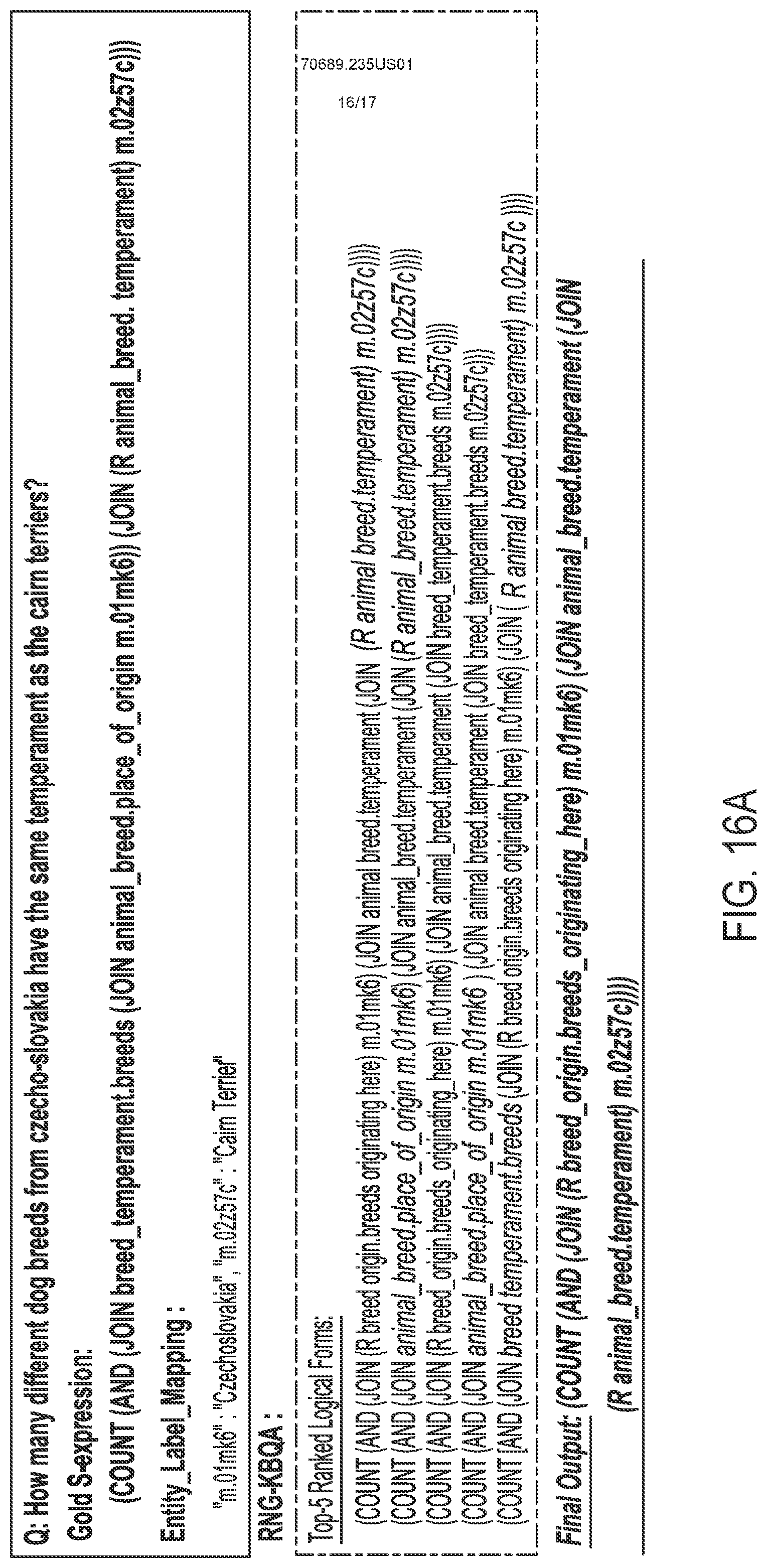 Patent US12105744 Figure 16 – Systems and methods for semantic parsing with primitive level enumeration