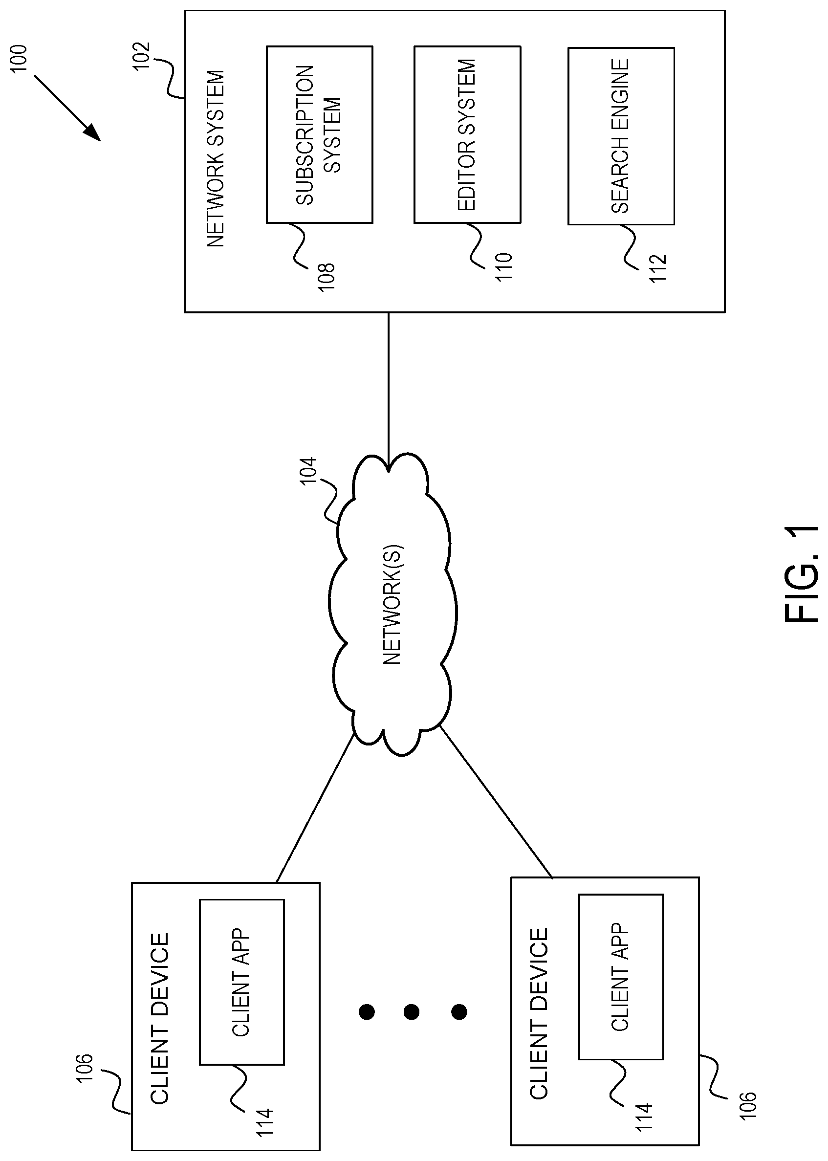 Patent US12105747 Figure 1 – Automatic content generation