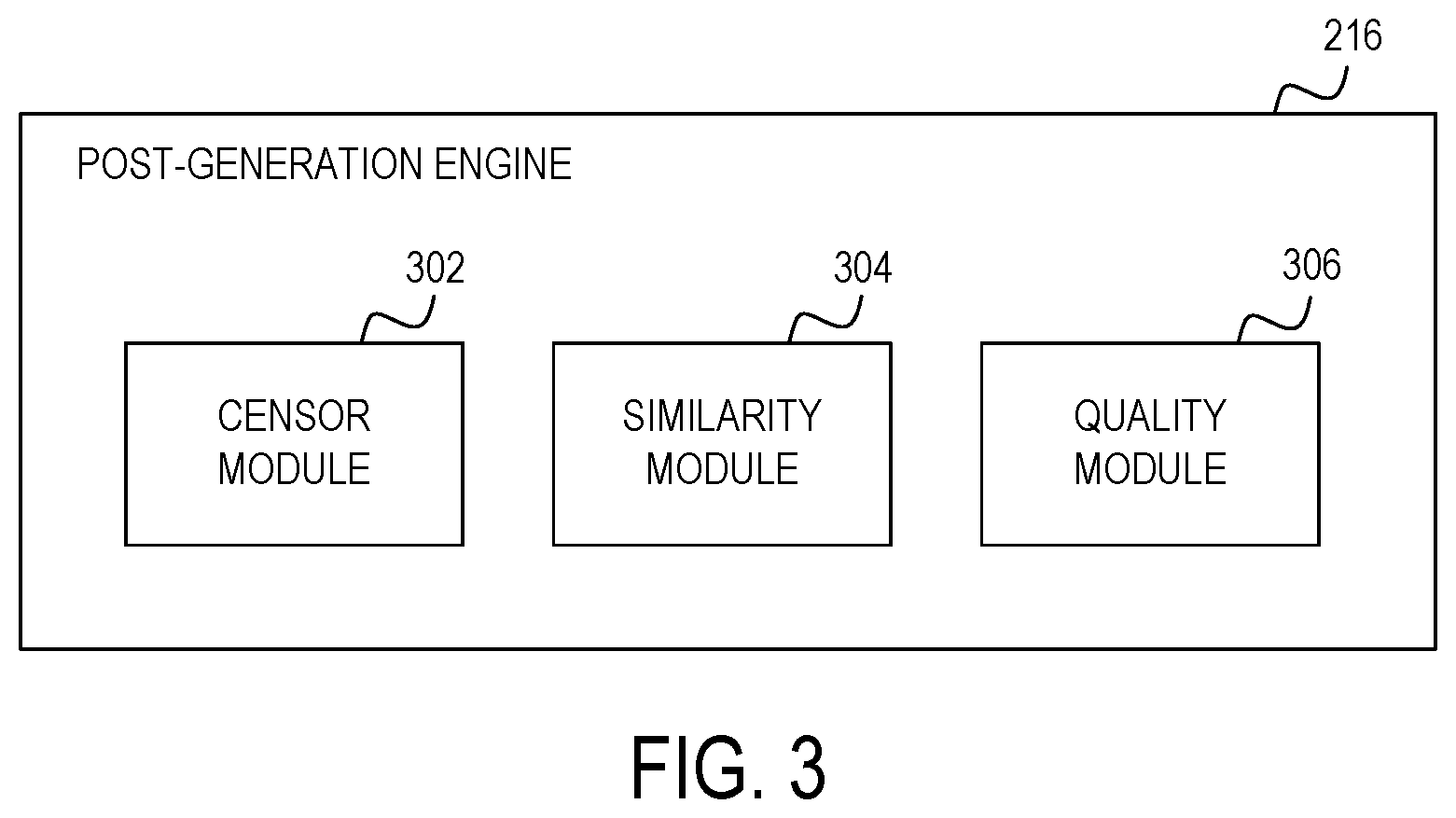 Patent US12105747 Figure 3 – Automatic content generation