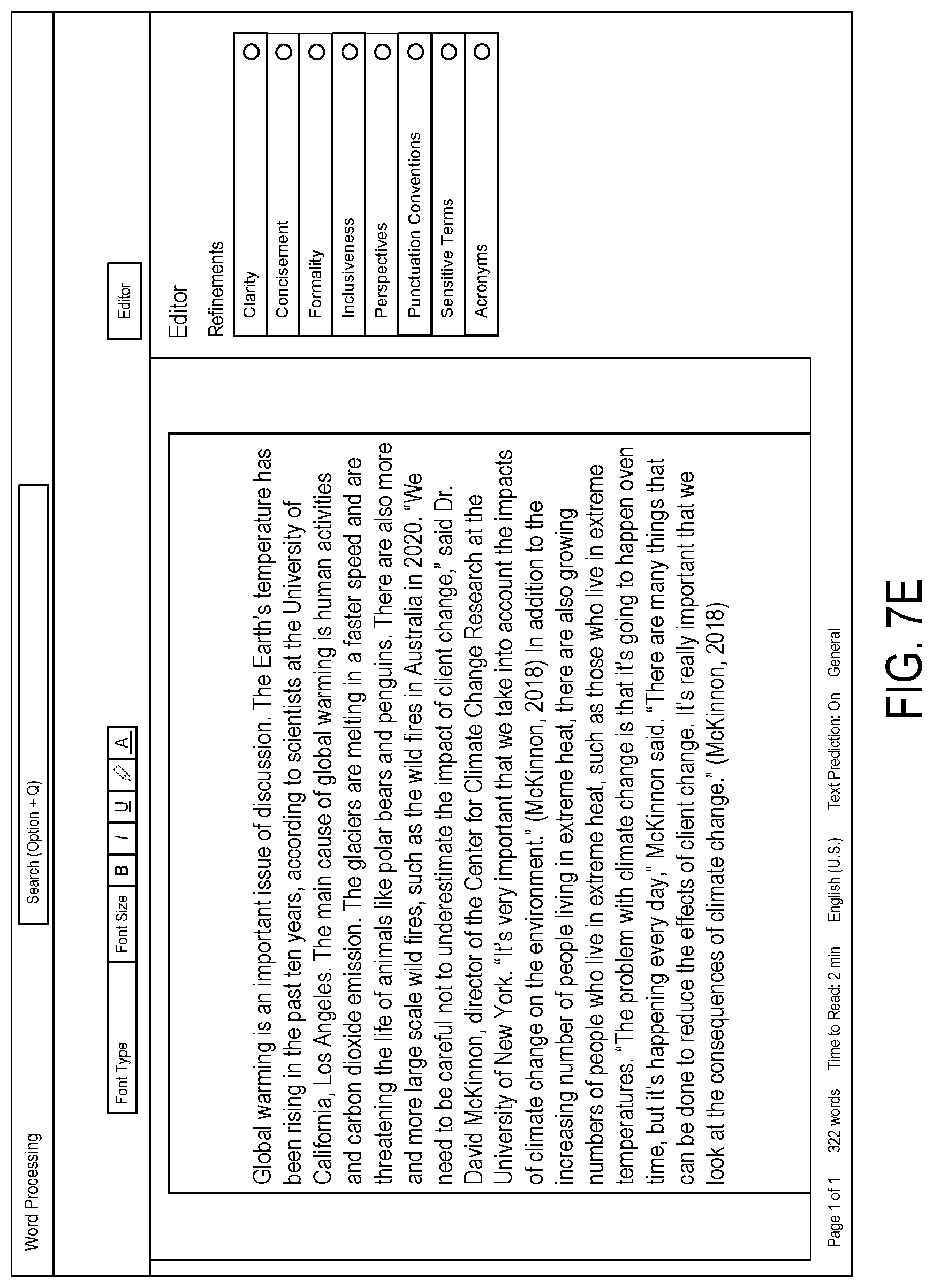Patent US12105747 Figure 11 – Automatic content generation