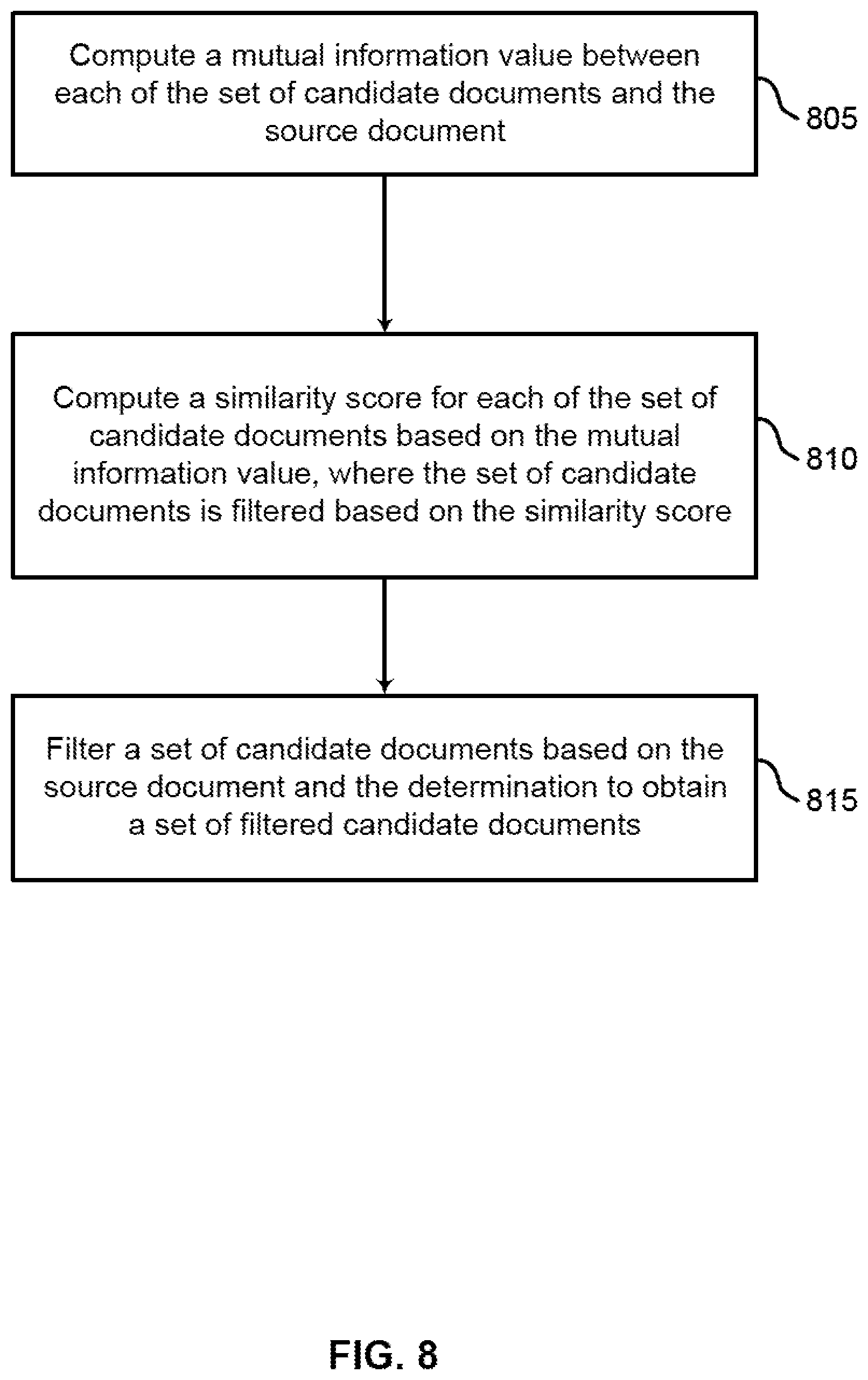 Patent US12105748 Figure 8 – Tutorial recommendation using discourse-level consistency and ontology-based filtering