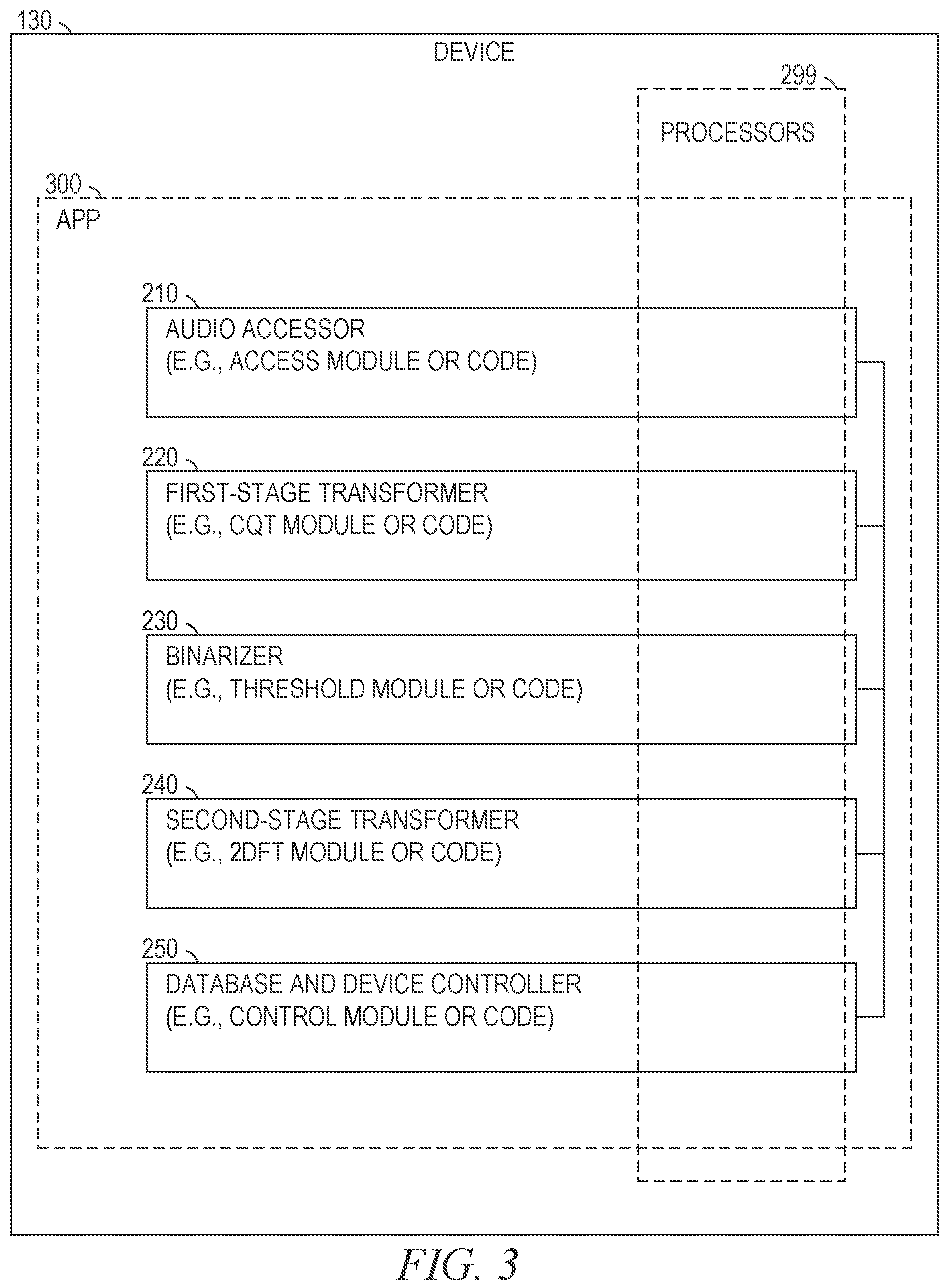 Patent US12105754 Figure 3 – Audio identification based on data structure
