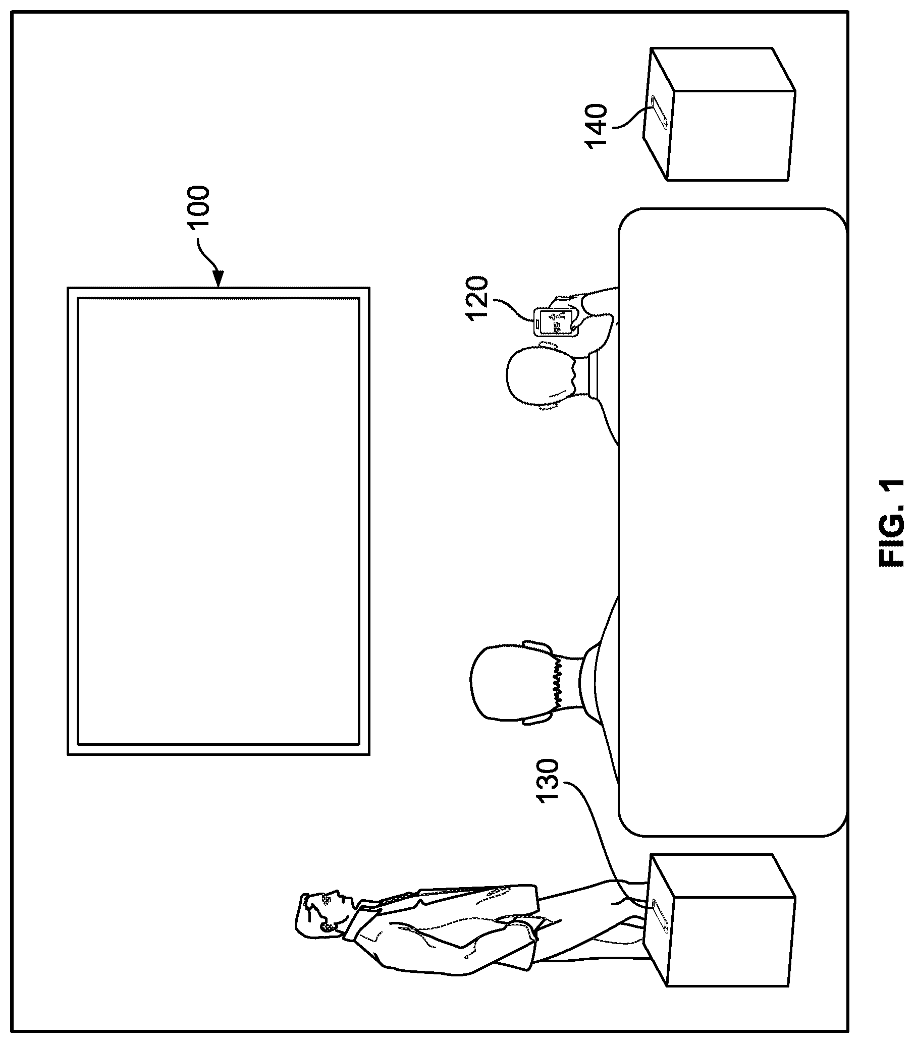 Patent US12105757 Figure 1 – Systems and methods for updating search results based on a conversation