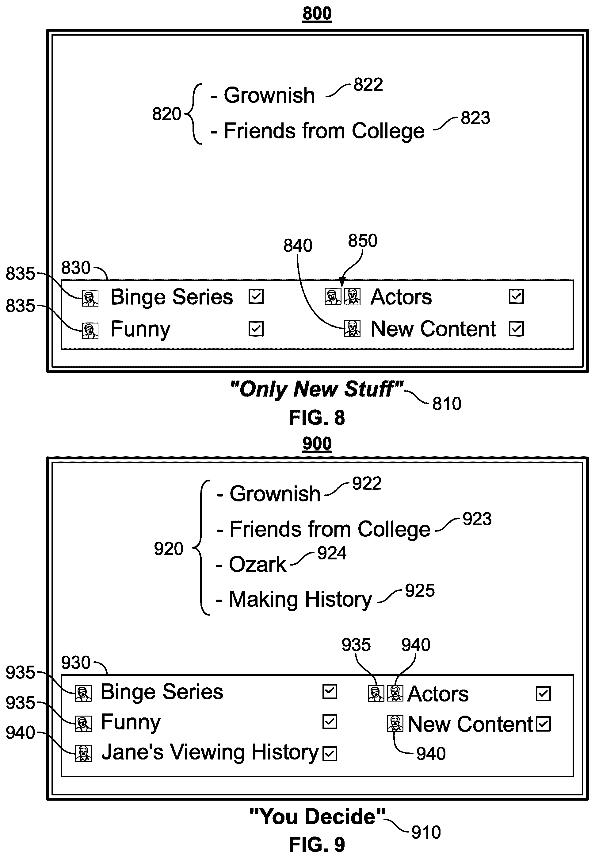 Patent US12105757 Figure 5 – Systems and methods for updating search results based on a conversation