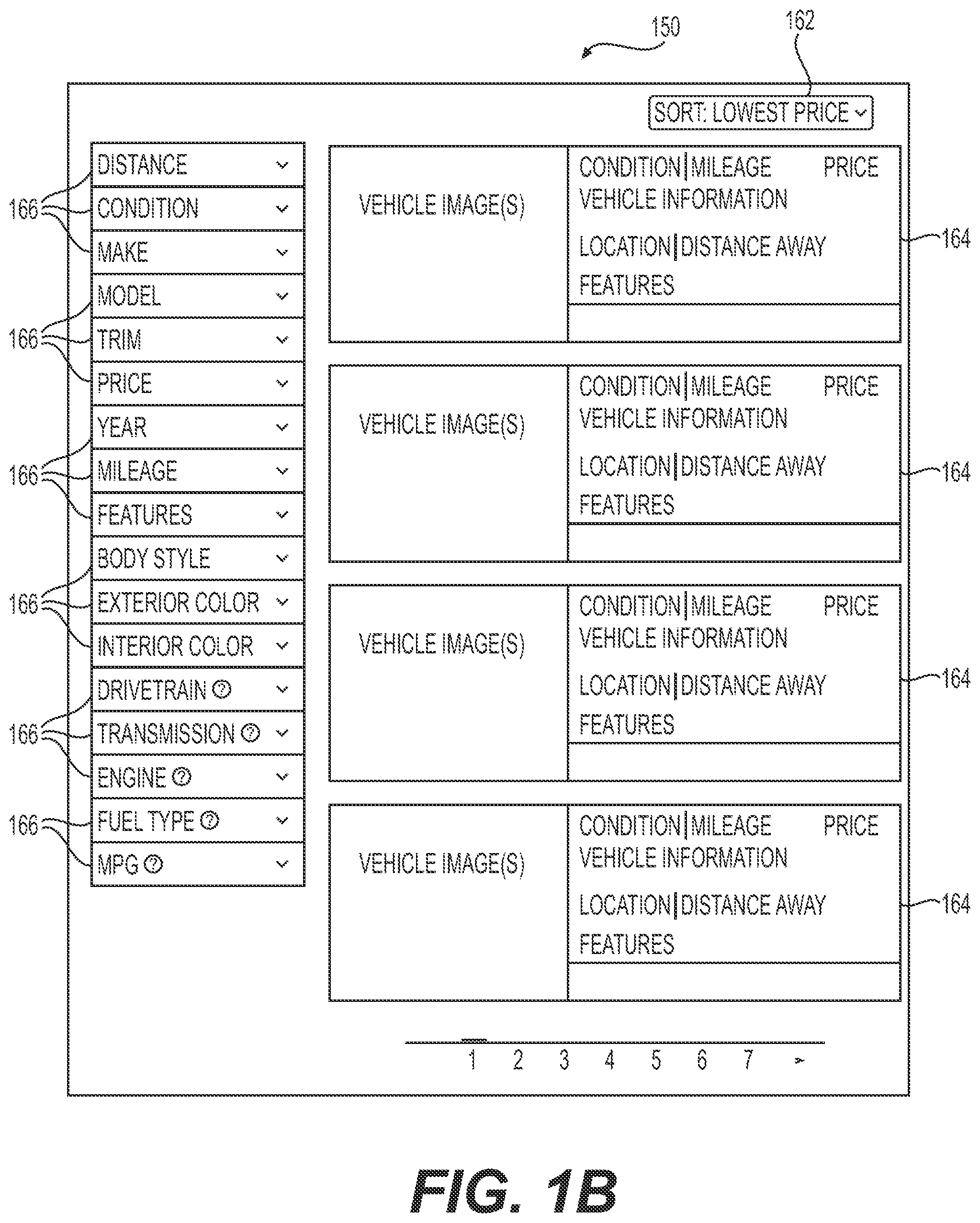 Patent US12105758 Figure 2 – Methods and systems for filtering vehicle information