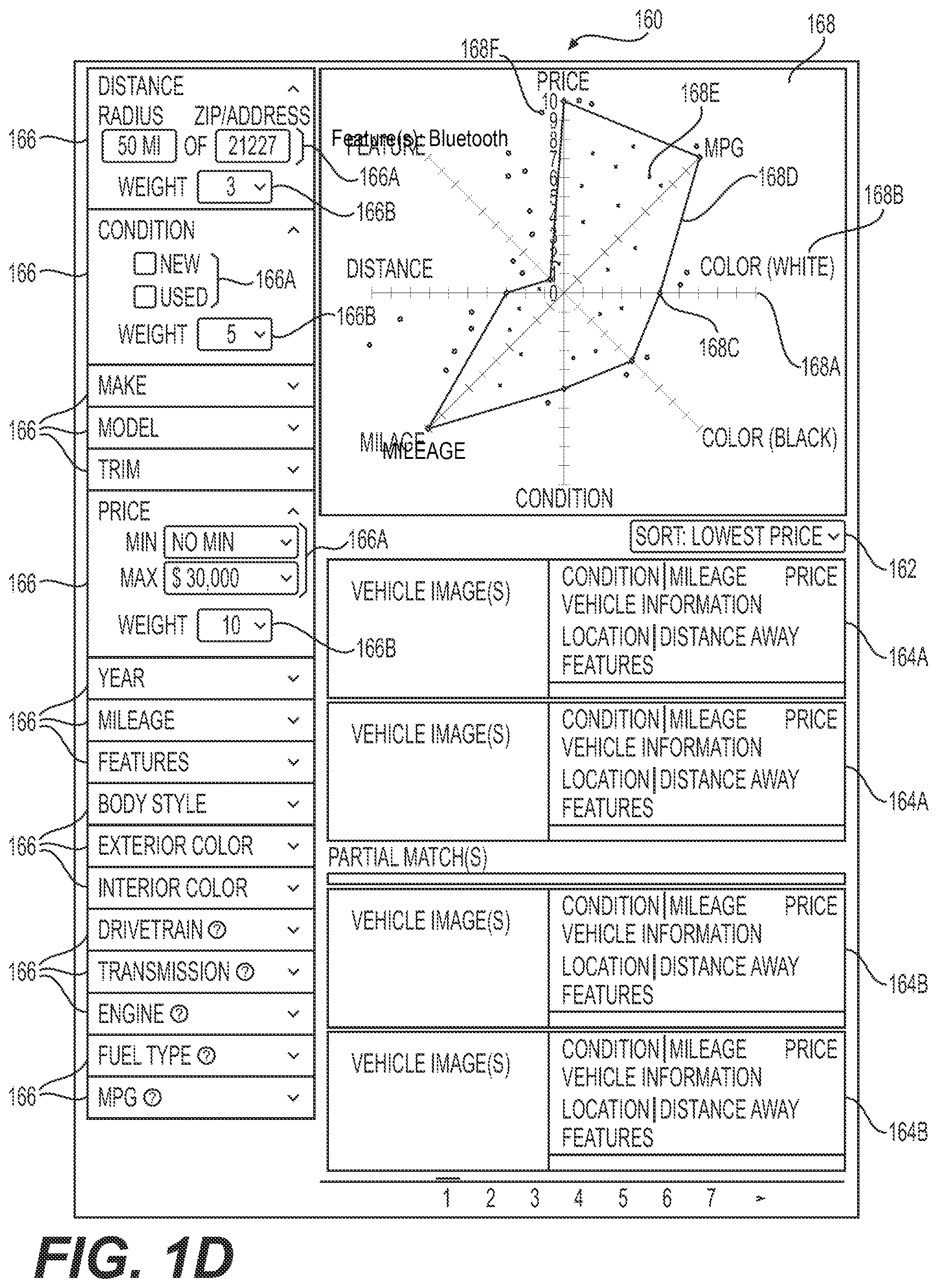 Patent US12105758 Figure 4 – Methods and systems for filtering vehicle information