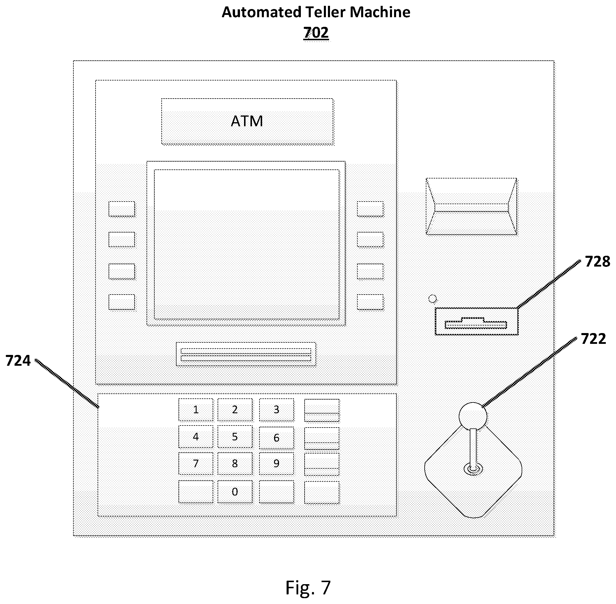 Patent US12105779 Figure 7 – Systems and methods for employing a joystick sequence to authenticate a user