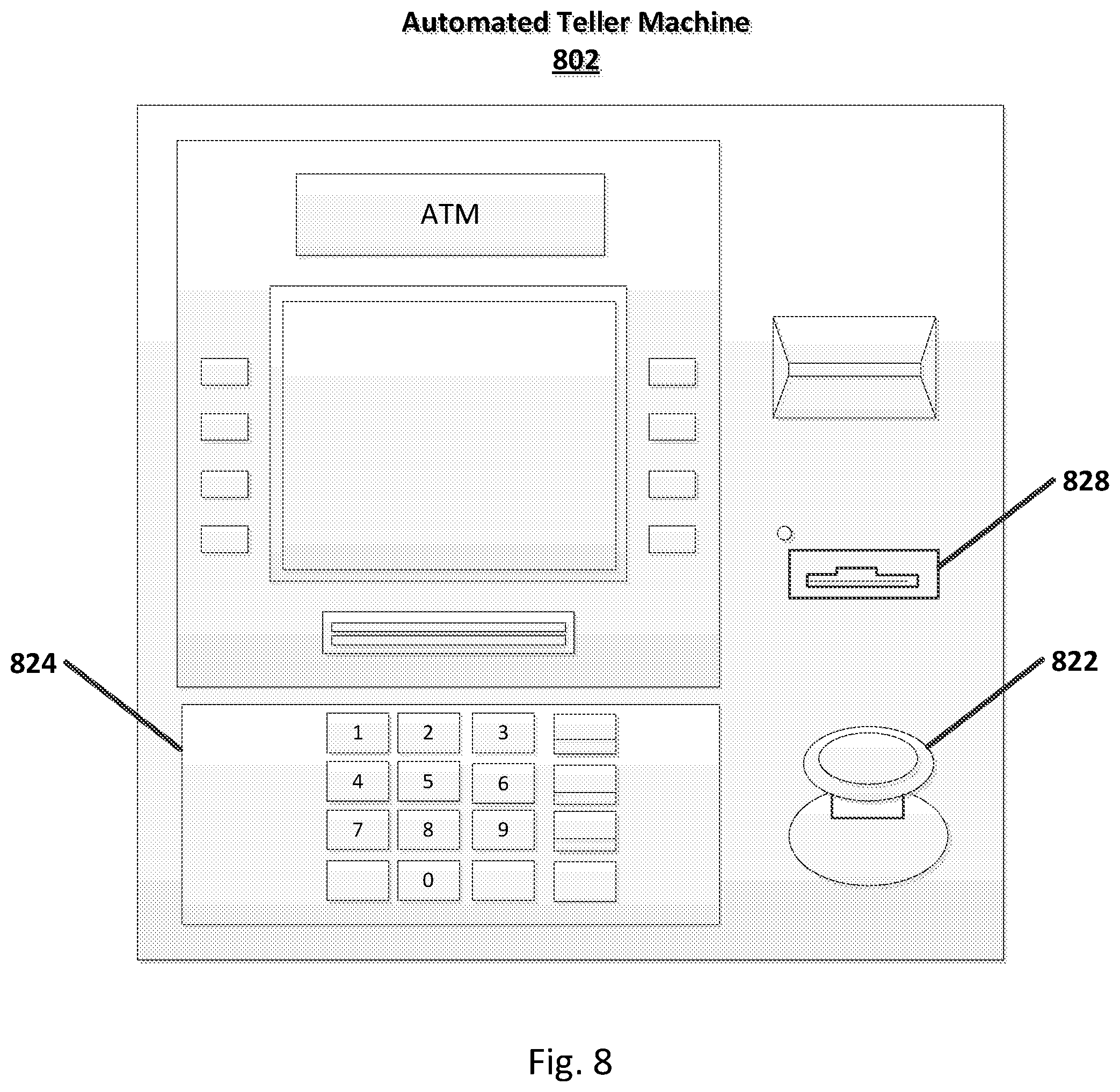 Patent US12105779 Figure 8 – Systems and methods for employing a joystick sequence to authenticate a user