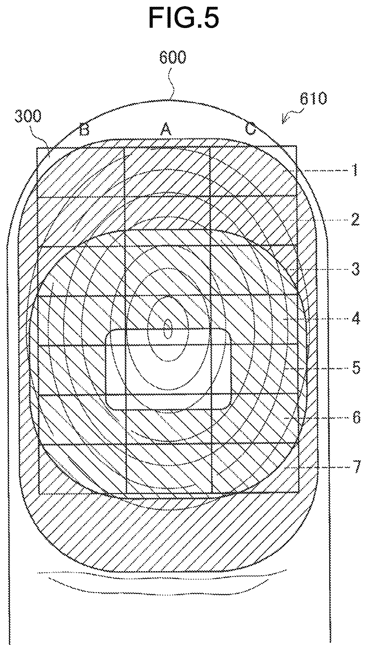 Patent US12105781 Figure 5 – Authentication device and recognition method