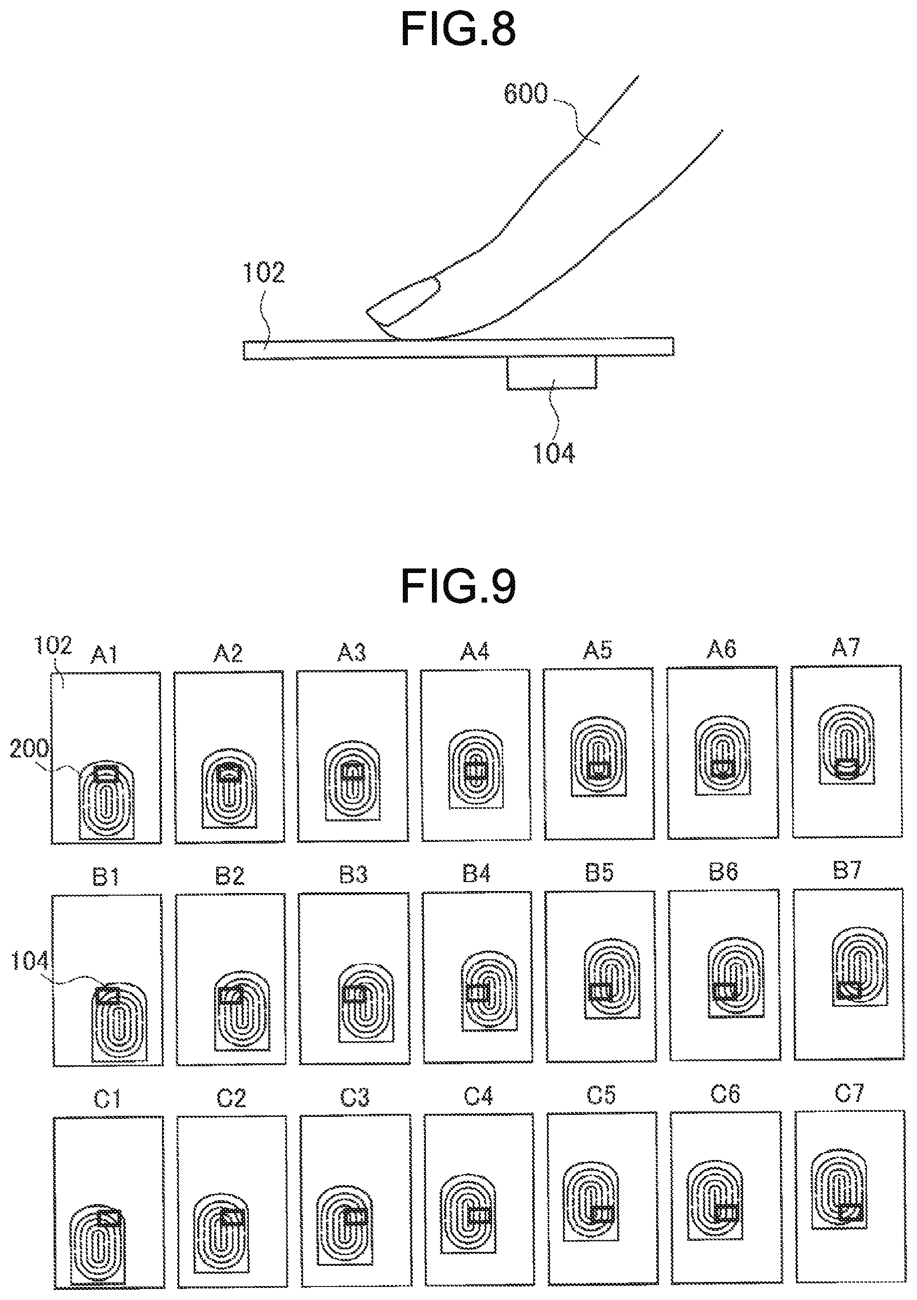 Patent US12105781 Figure 8 – Authentication device and recognition method