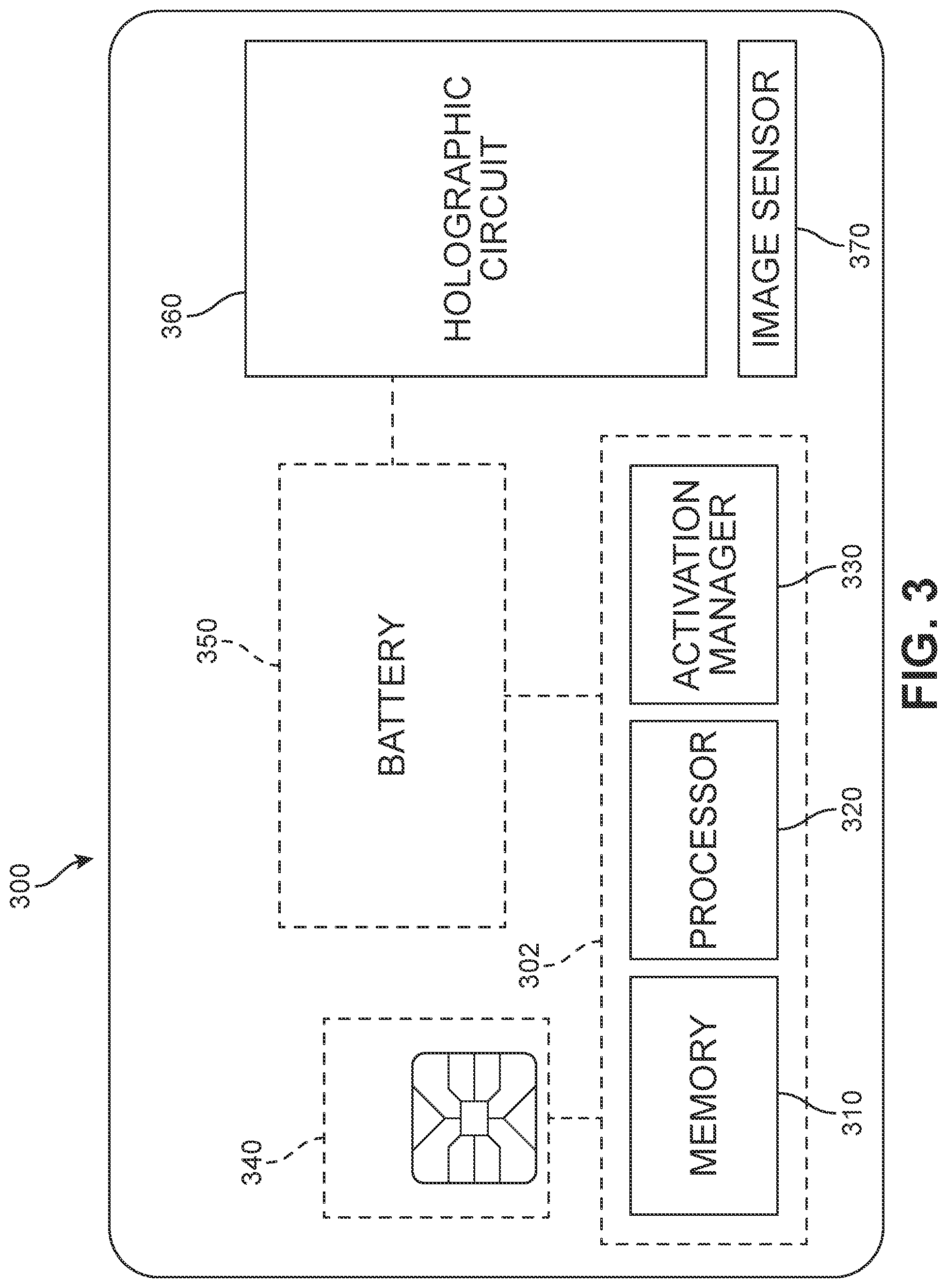 Patent US12105784 Figure 2 – Secure biometric-based smart card activation method and system